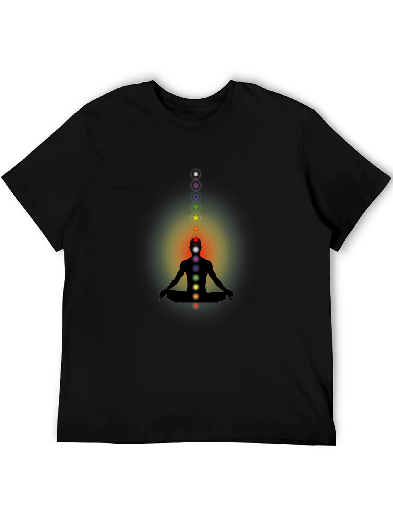 Chakra Meditation Graphic T-Shirt