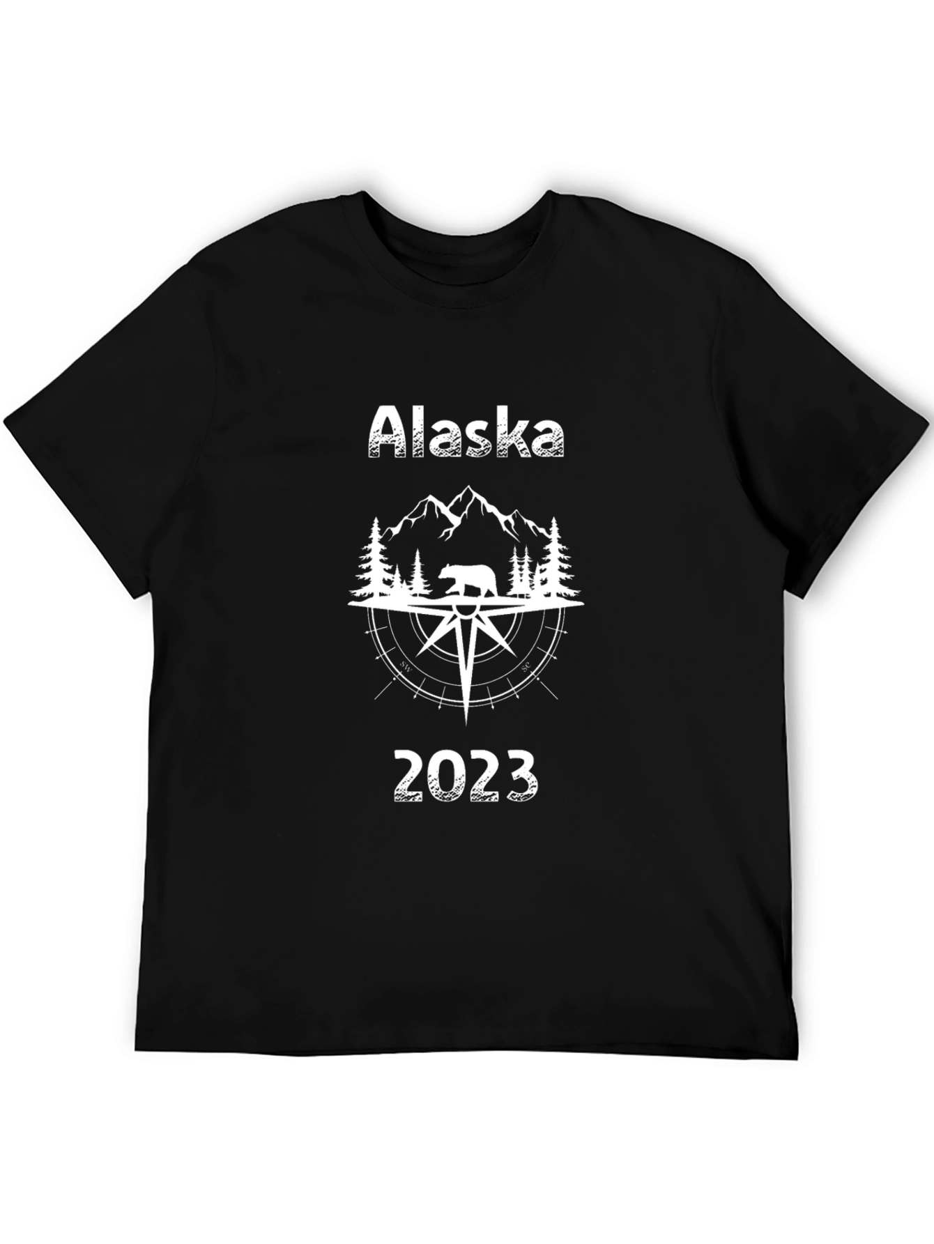 Alaska Bear 2023 Black T-Shirt