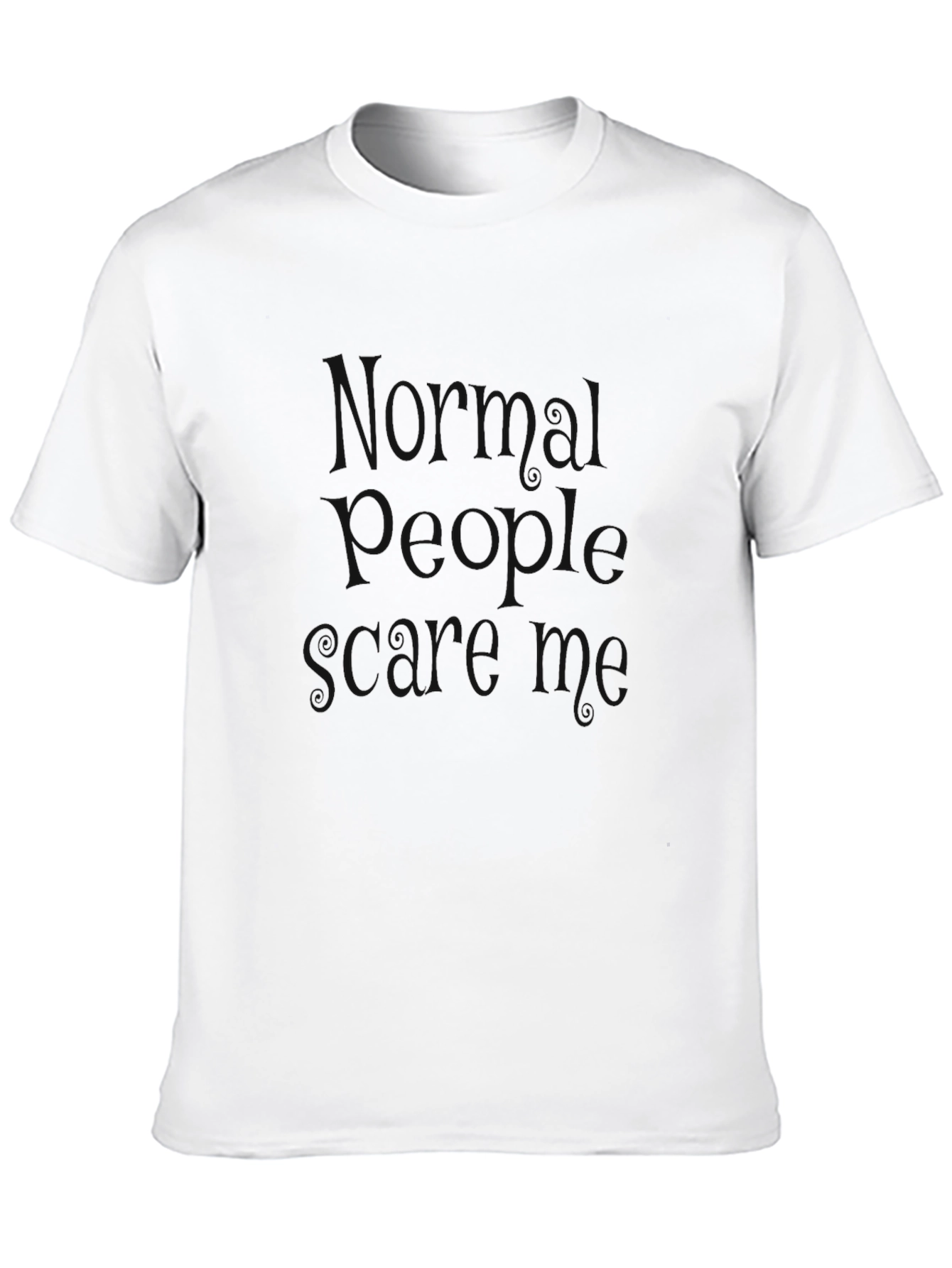 Mens Casual Black Short Sleeve T-Shirt