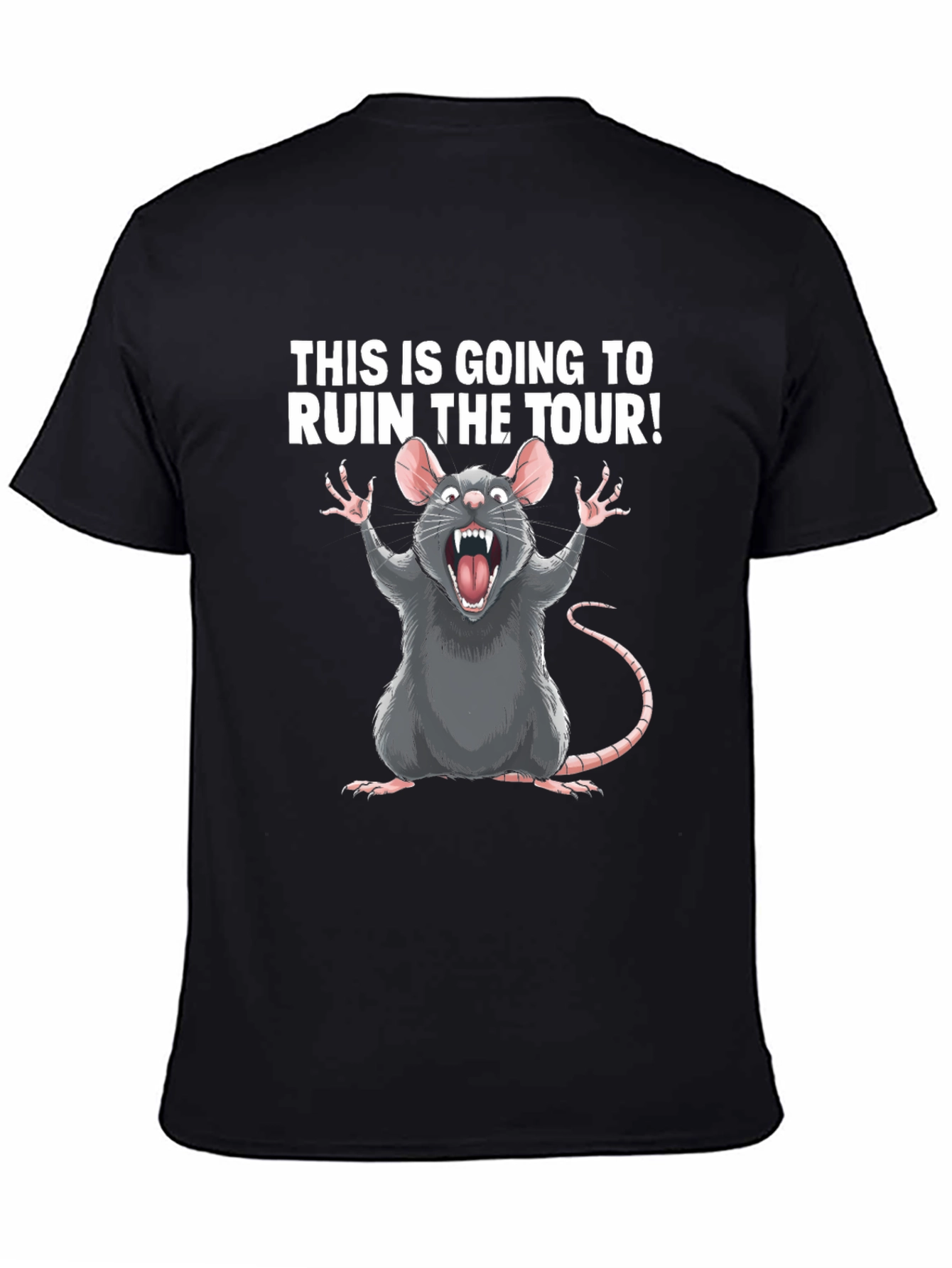 Ruin The Tour Rat Graphic T-Shirt