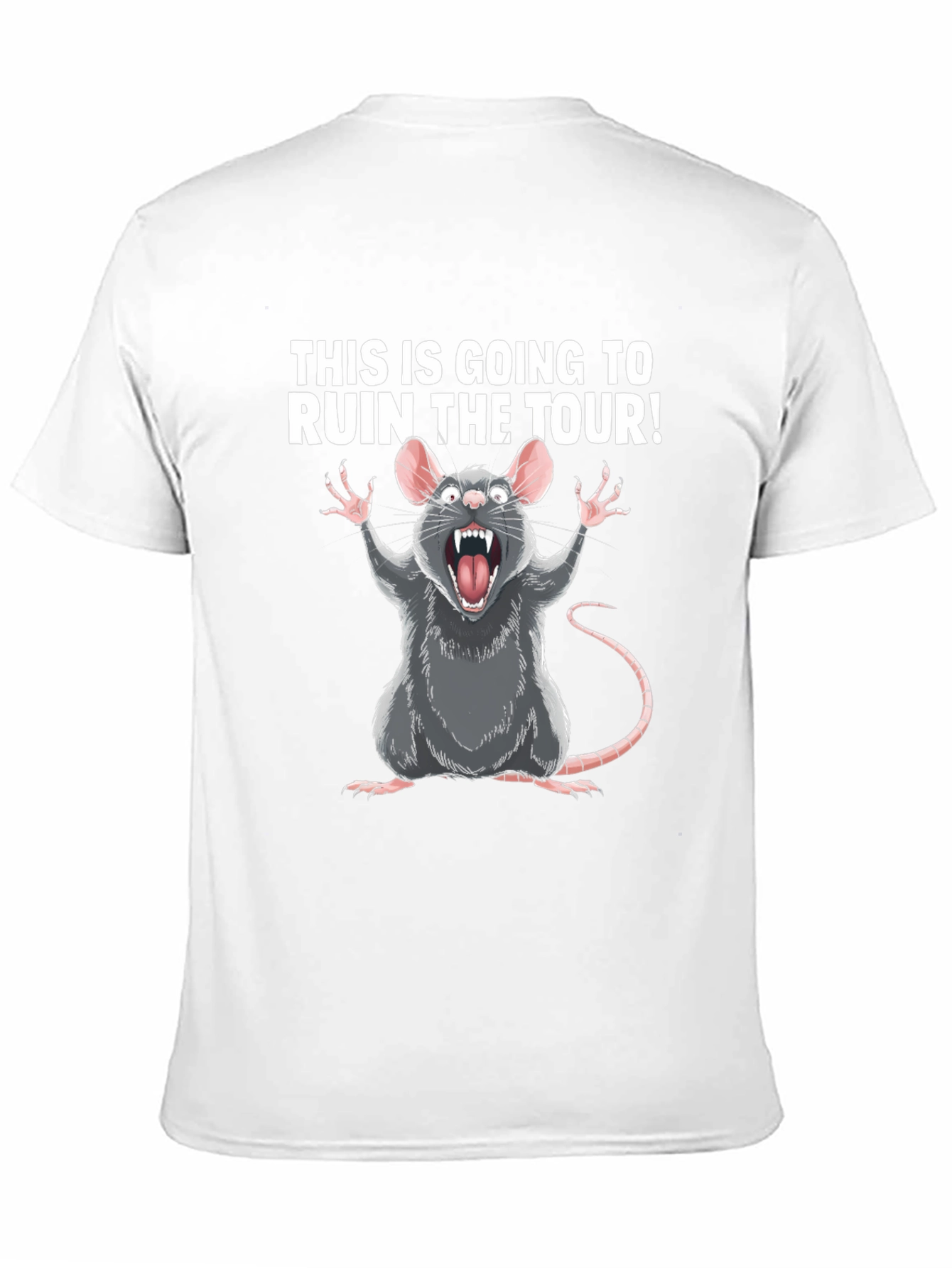 Ruin The Tour Rat Graphic T-Shirt