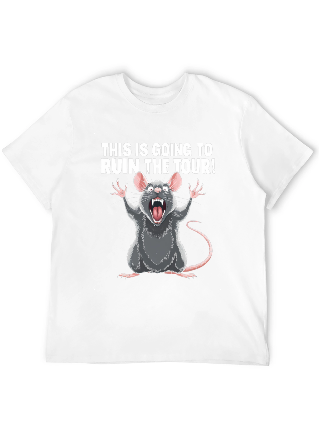 Ruin The Tour Rat Graphic T-Shirt