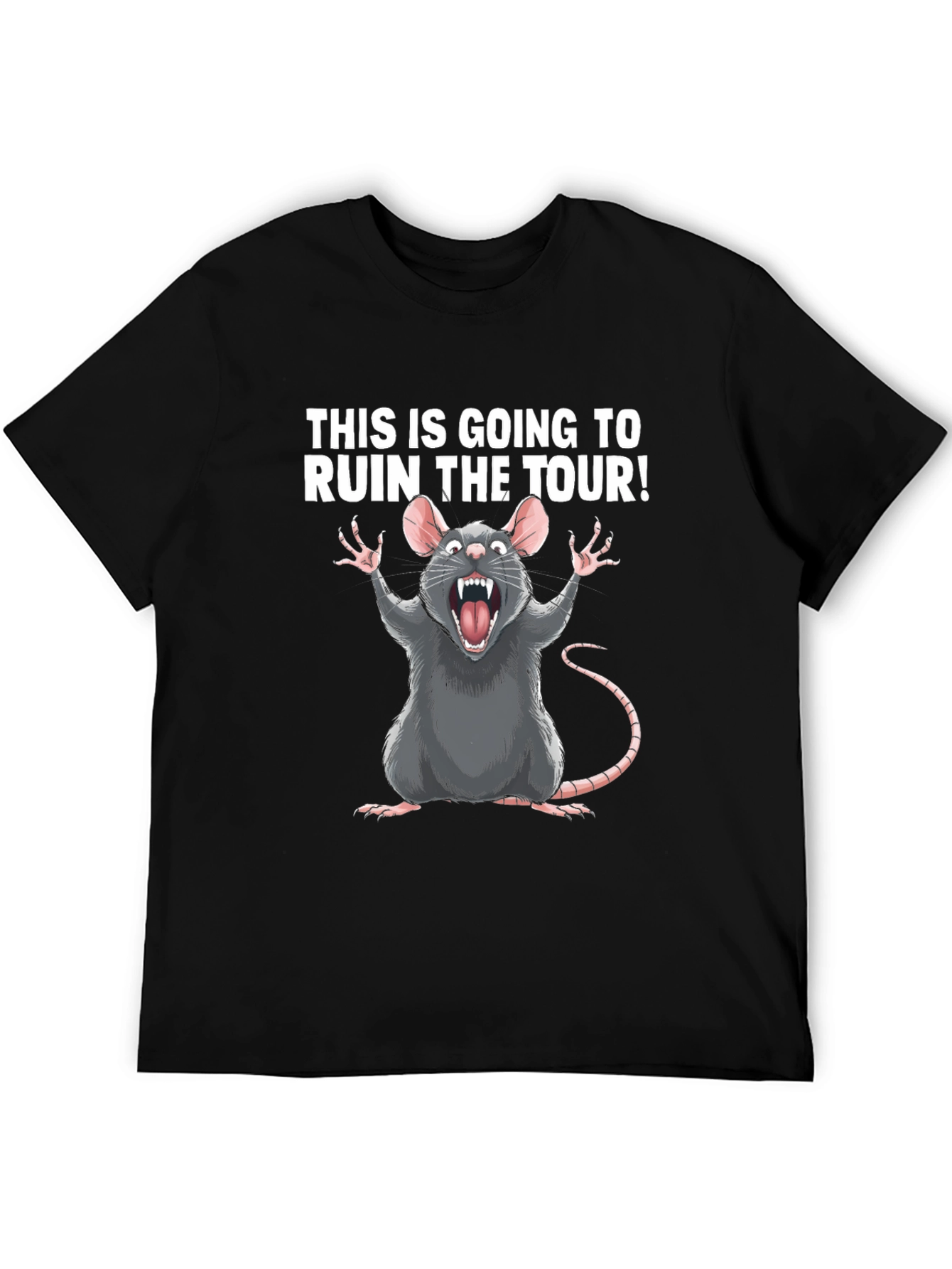 Ruin The Tour Rat Graphic T-Shirt