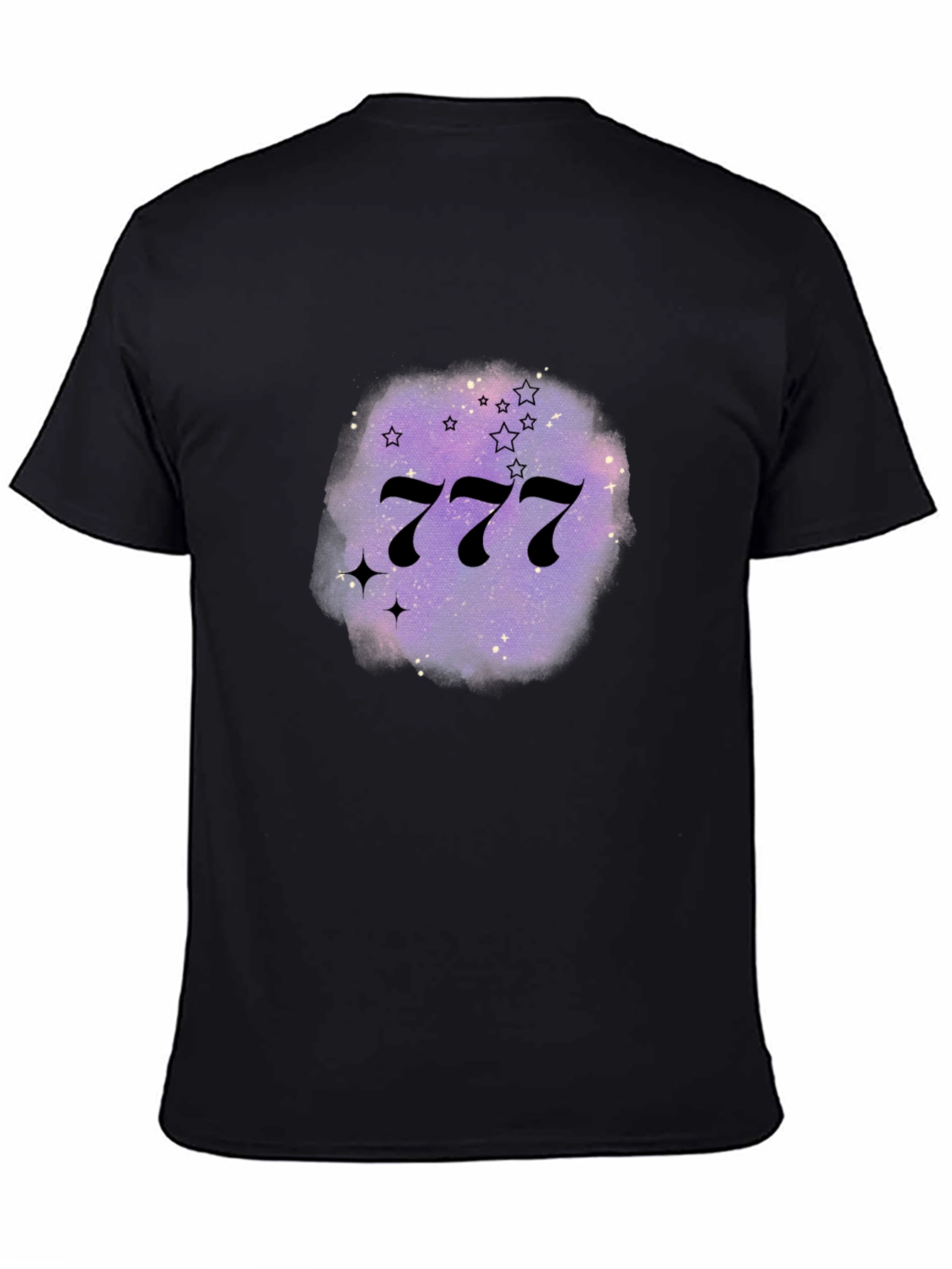 Lucky 777 Graphic T-Shirt - Black