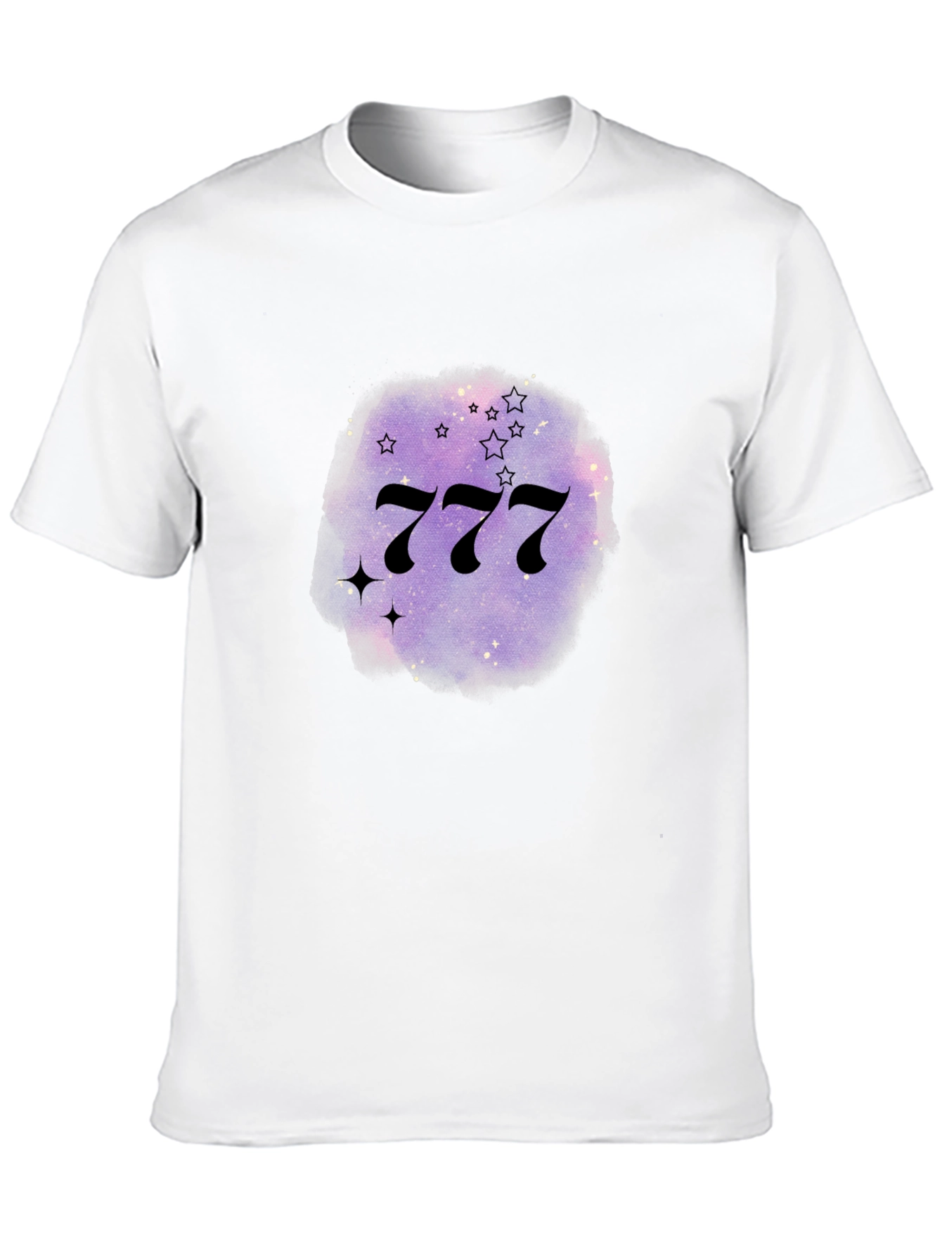 Lucky 777 Graphic T-Shirt - Black