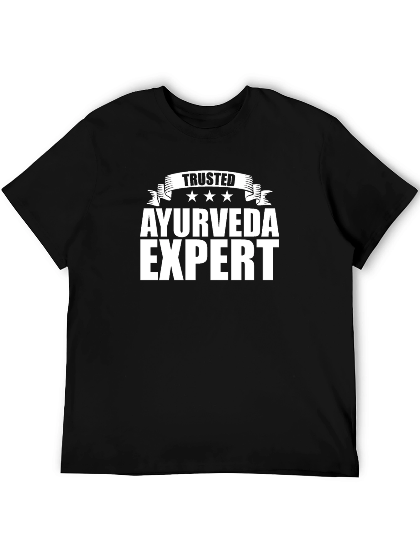 Trusted Ayurveda Expert Black T-Shirt