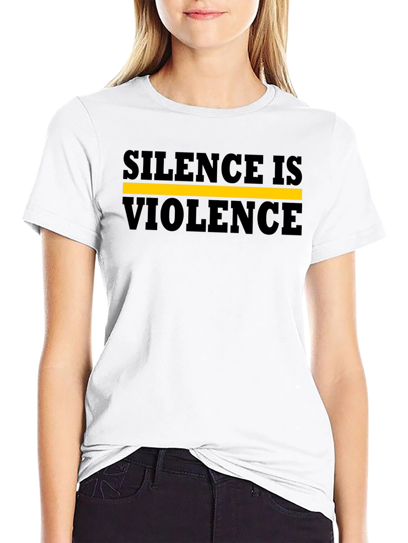 Silence is Violence Graphic T-Shirt