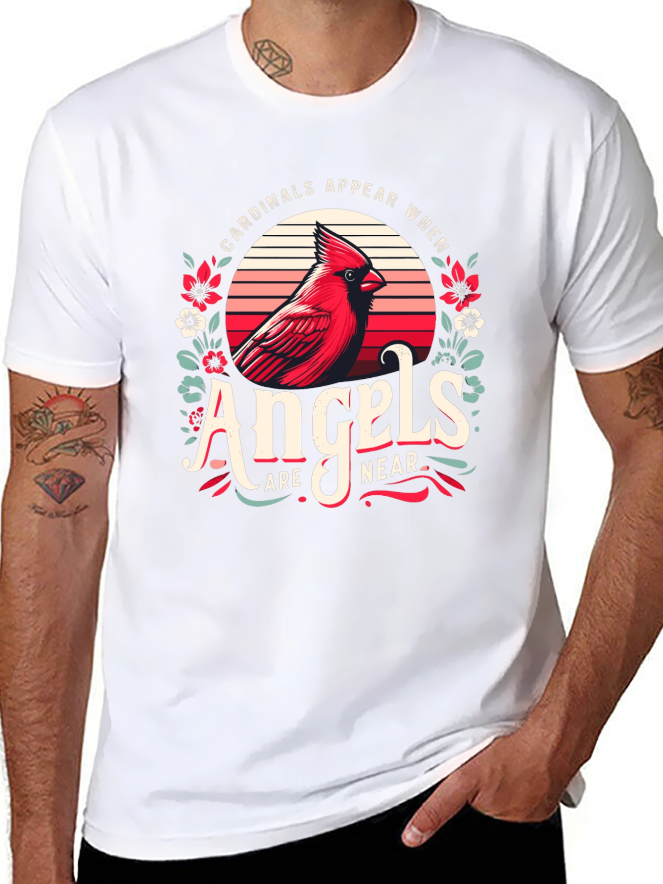 Cardinals Appear When Angels Are Near T-Shirt