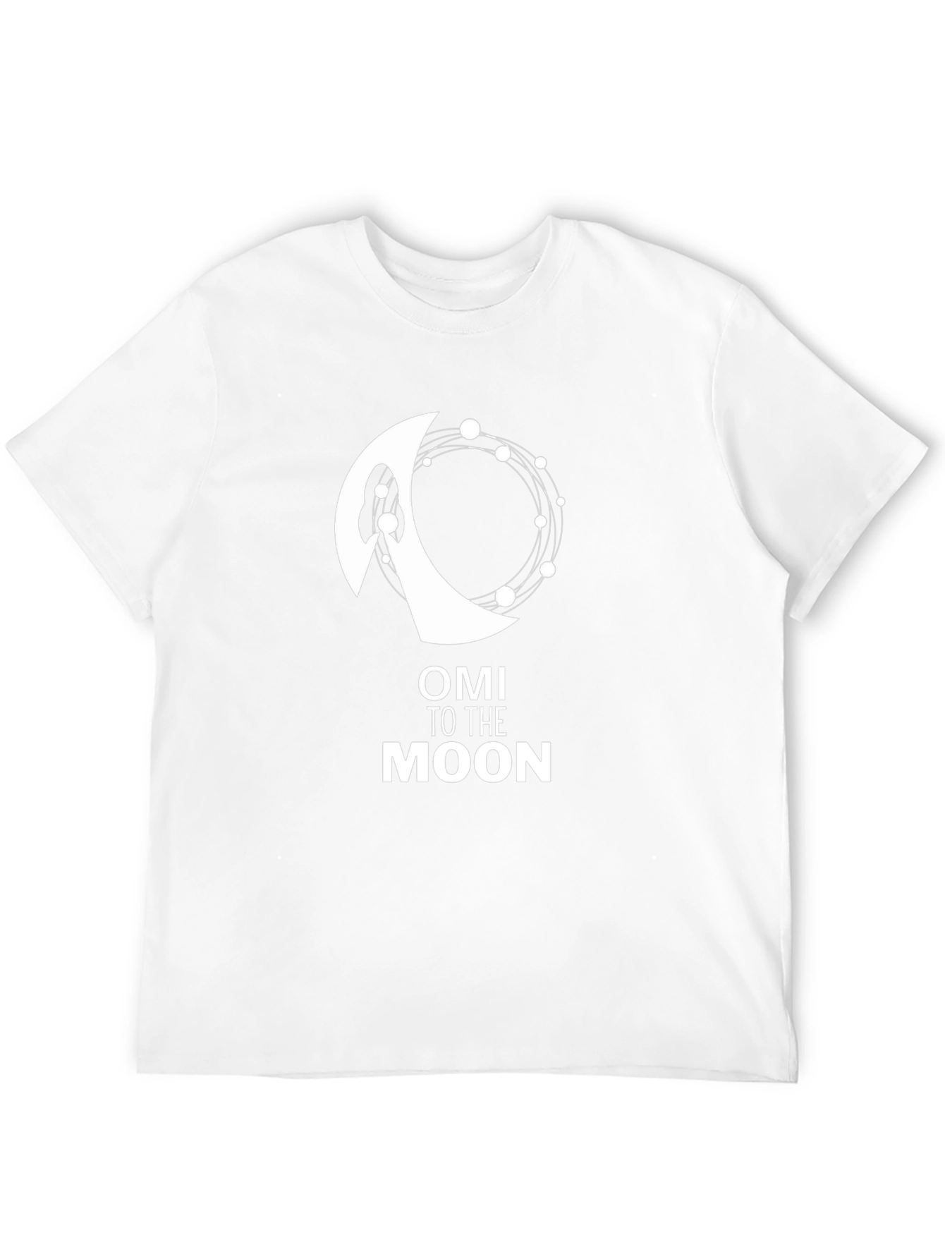 OMI to the Moon Black T-Shirt - Crypto Hype!