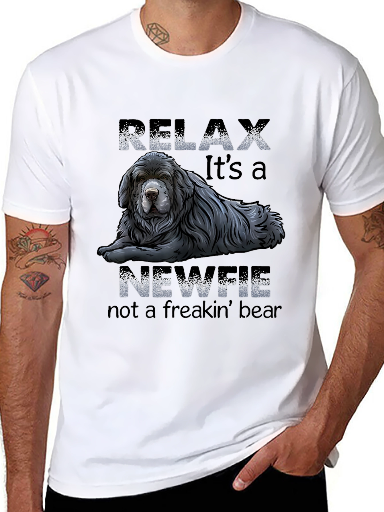 Relax Its A Newfie T-Shirt