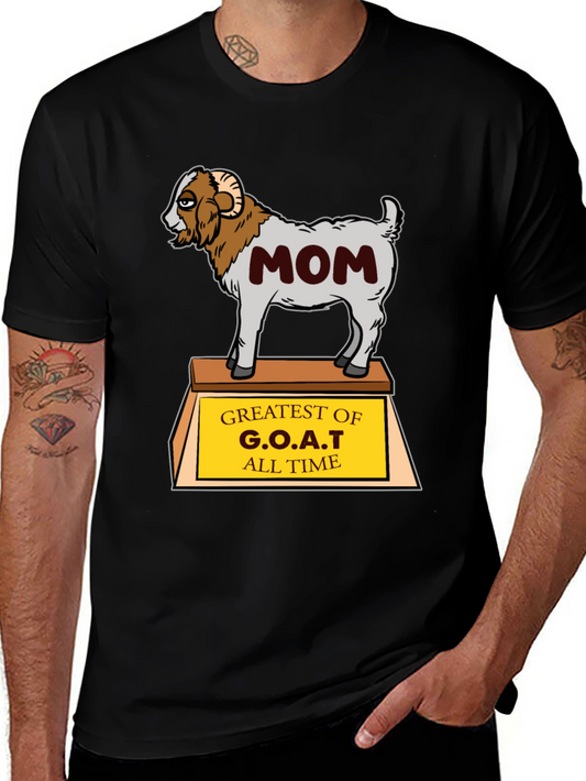 G.O.A.T. Mom T-Shirt - Greatest Of All Time