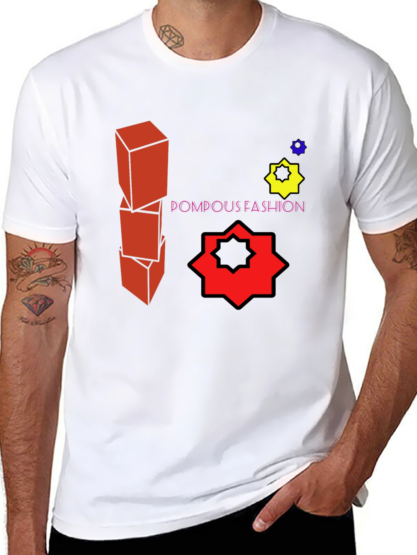 Pompous Fashion Graphic Tee - Bold Design