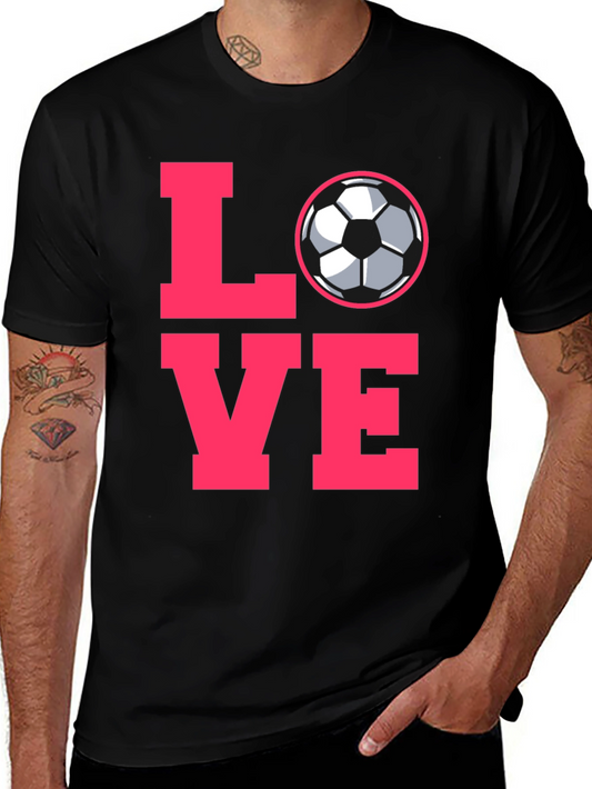 Love Soccer Graphic T-Shirt