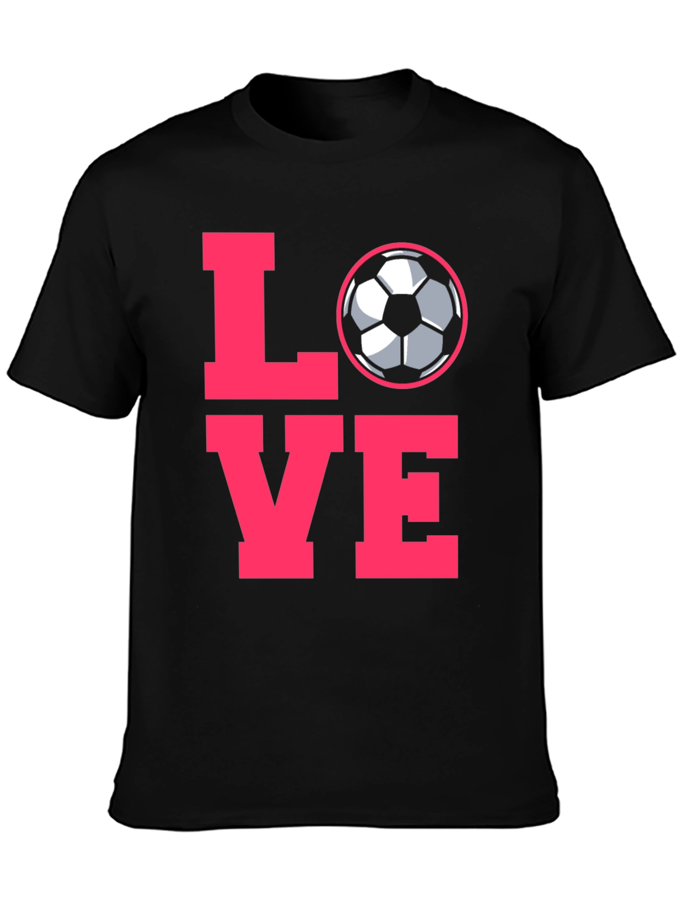 Love Soccer Graphic T-Shirt