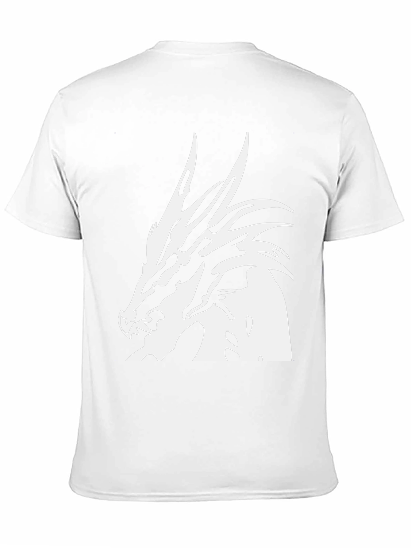Dragon Head Graphic Black T-Shirt