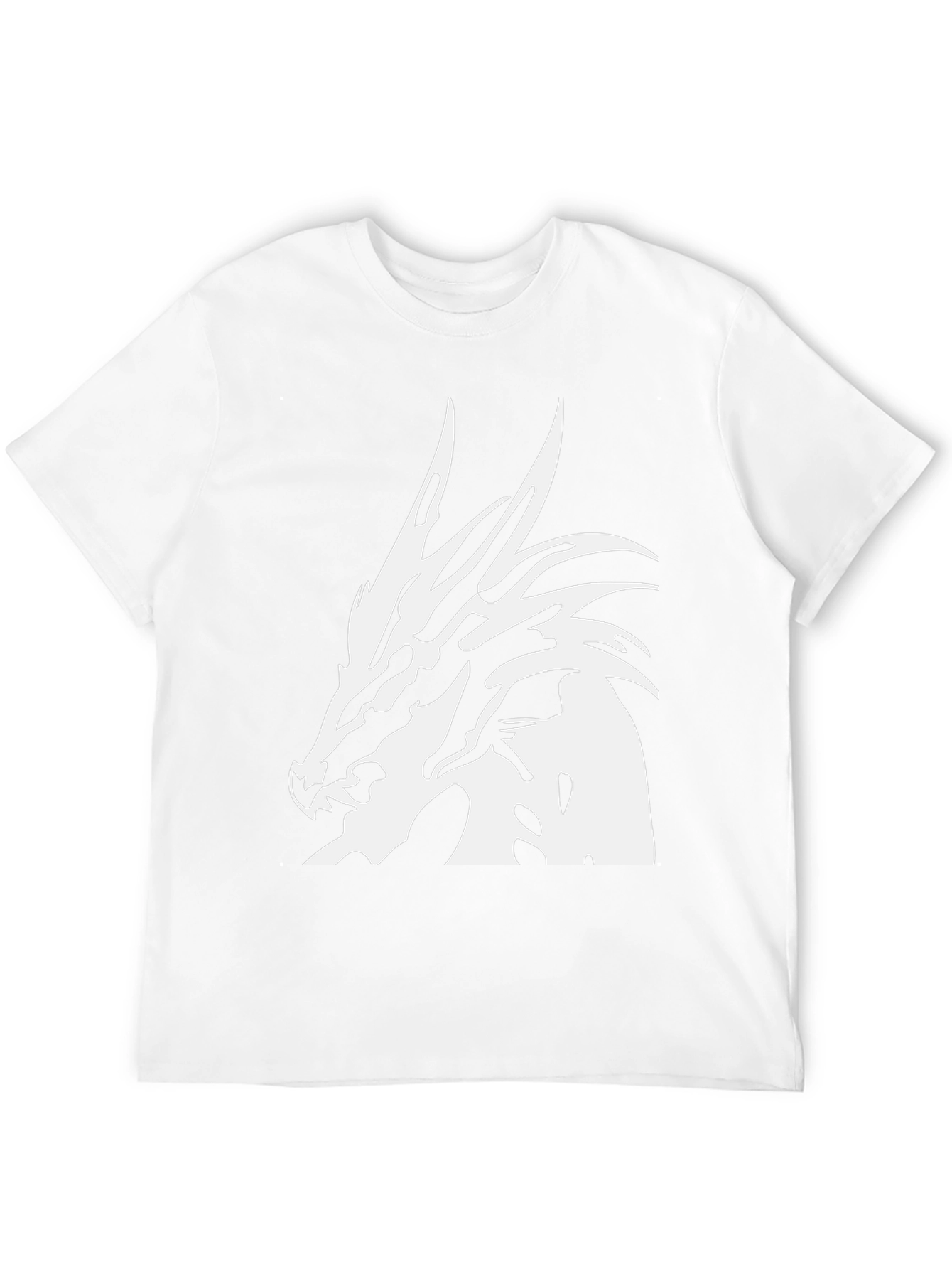 Dragon Head Graphic Black T-Shirt