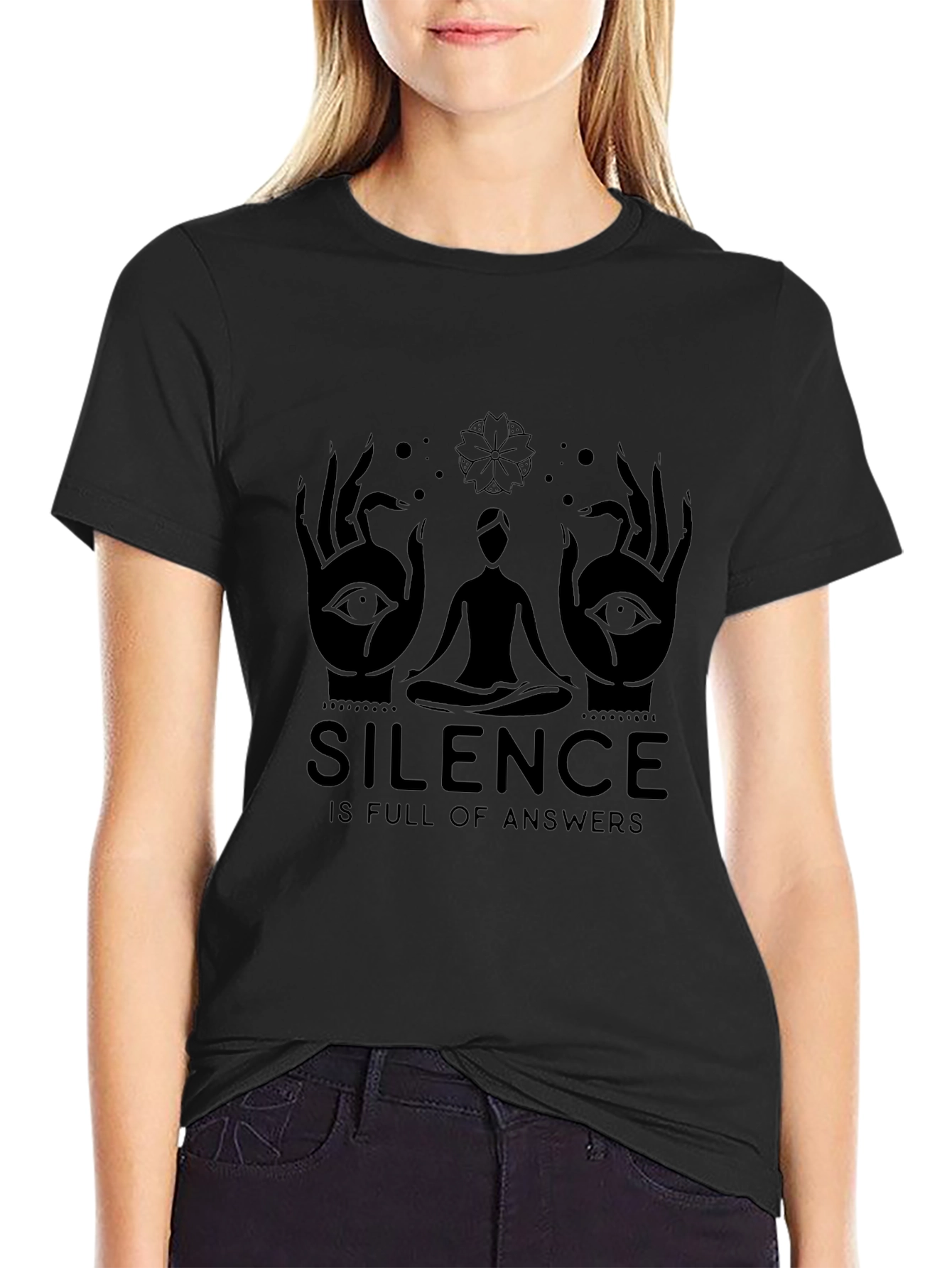 Silence is Full of Answers Graphic Tee