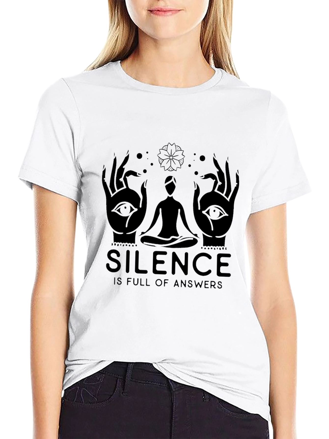 Silence is Full of Answers Graphic Tee