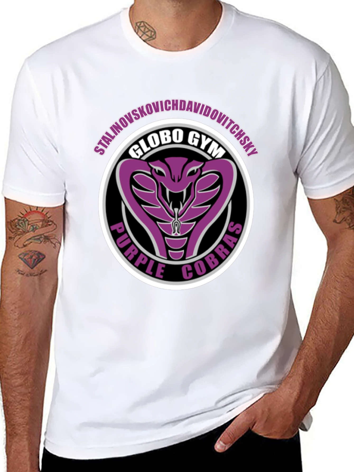 Globo Gym Purple Cobras T-Shirt