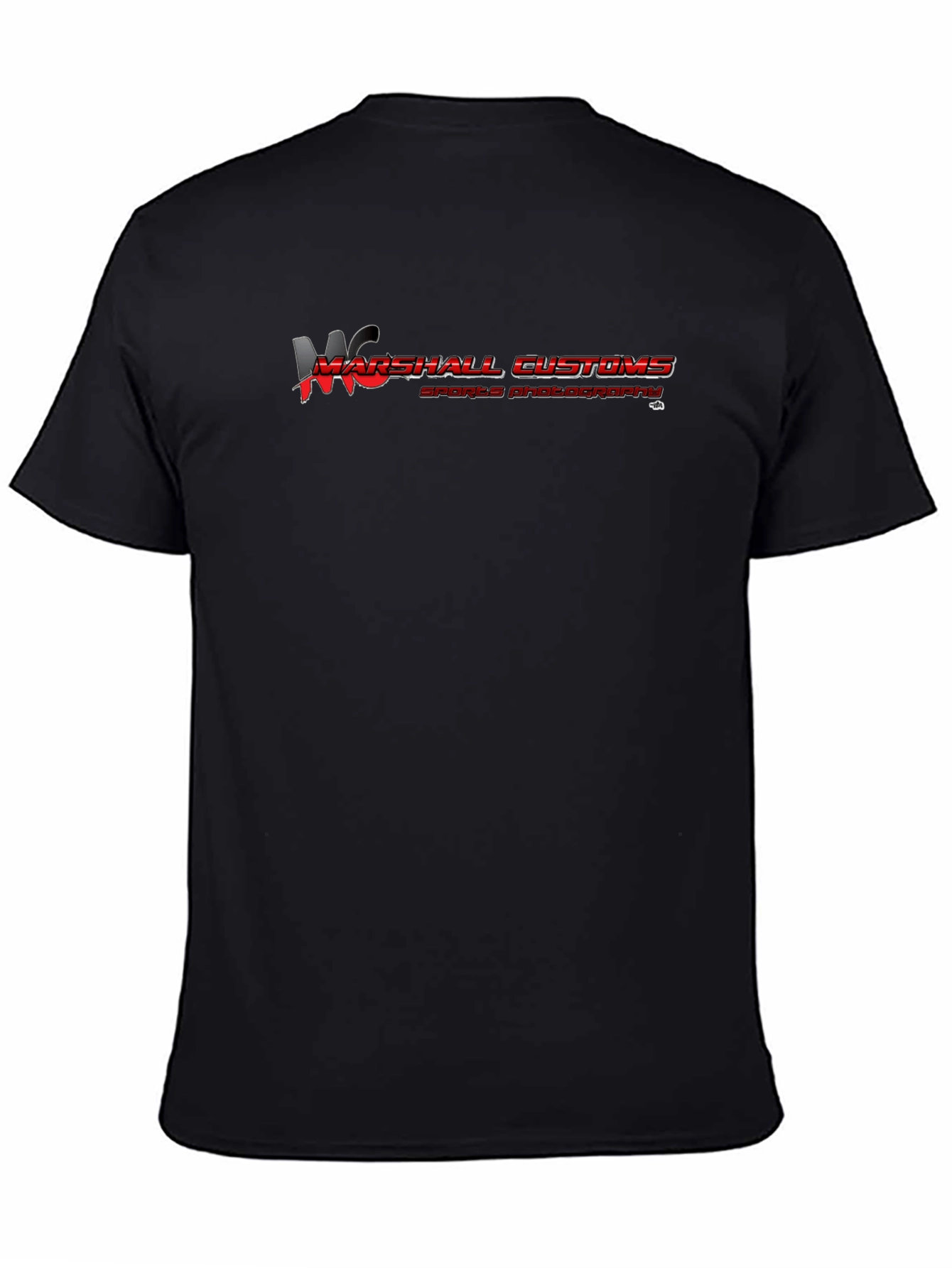 Marshall Customs Black Graphic T-Shirt