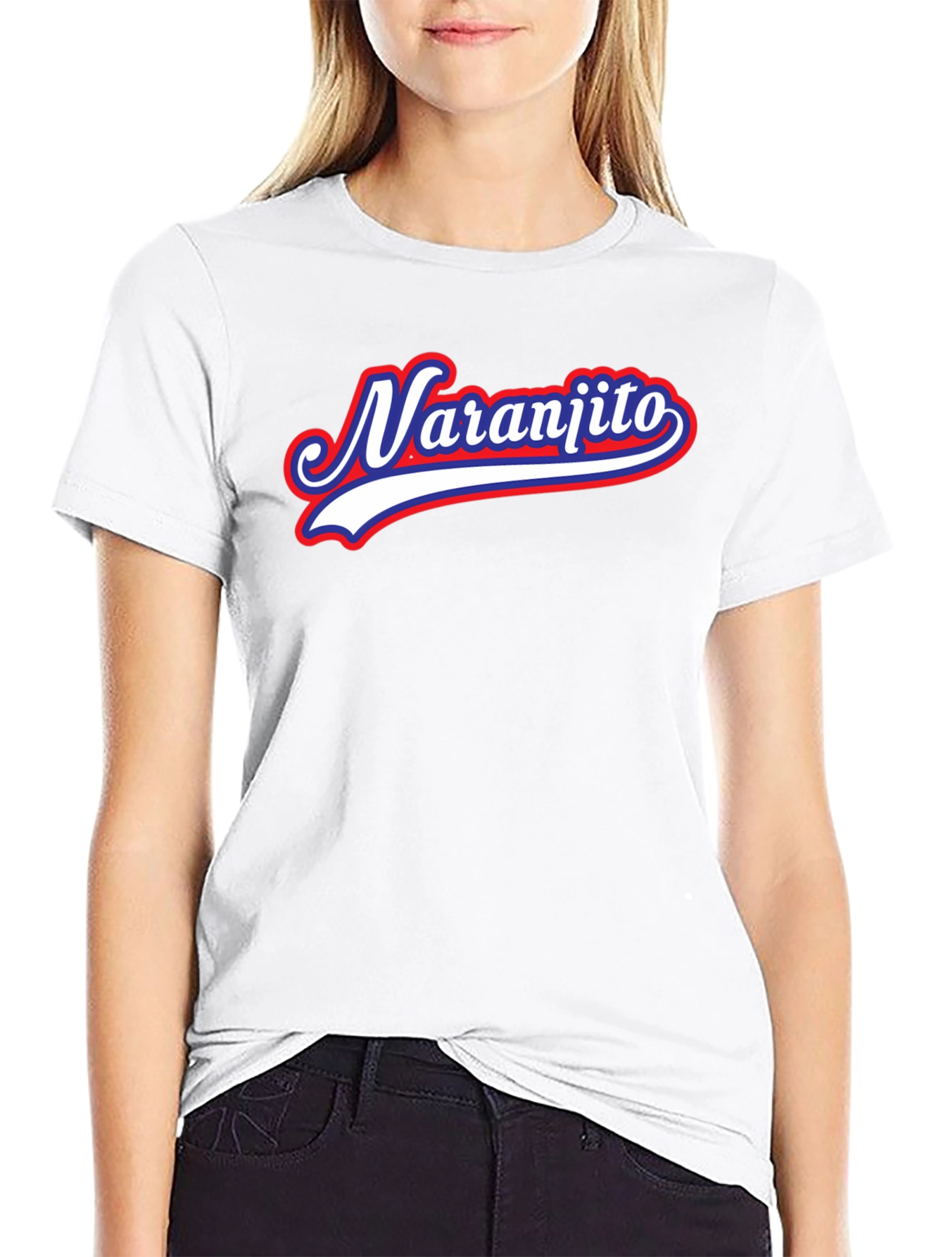 Naranjito Graphic Tee - Retro Style Black T-Shirt