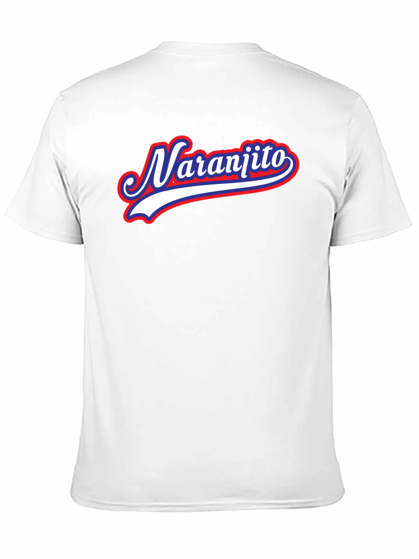 Naranjito Graphic Tee - Retro Style Black T-Shirt