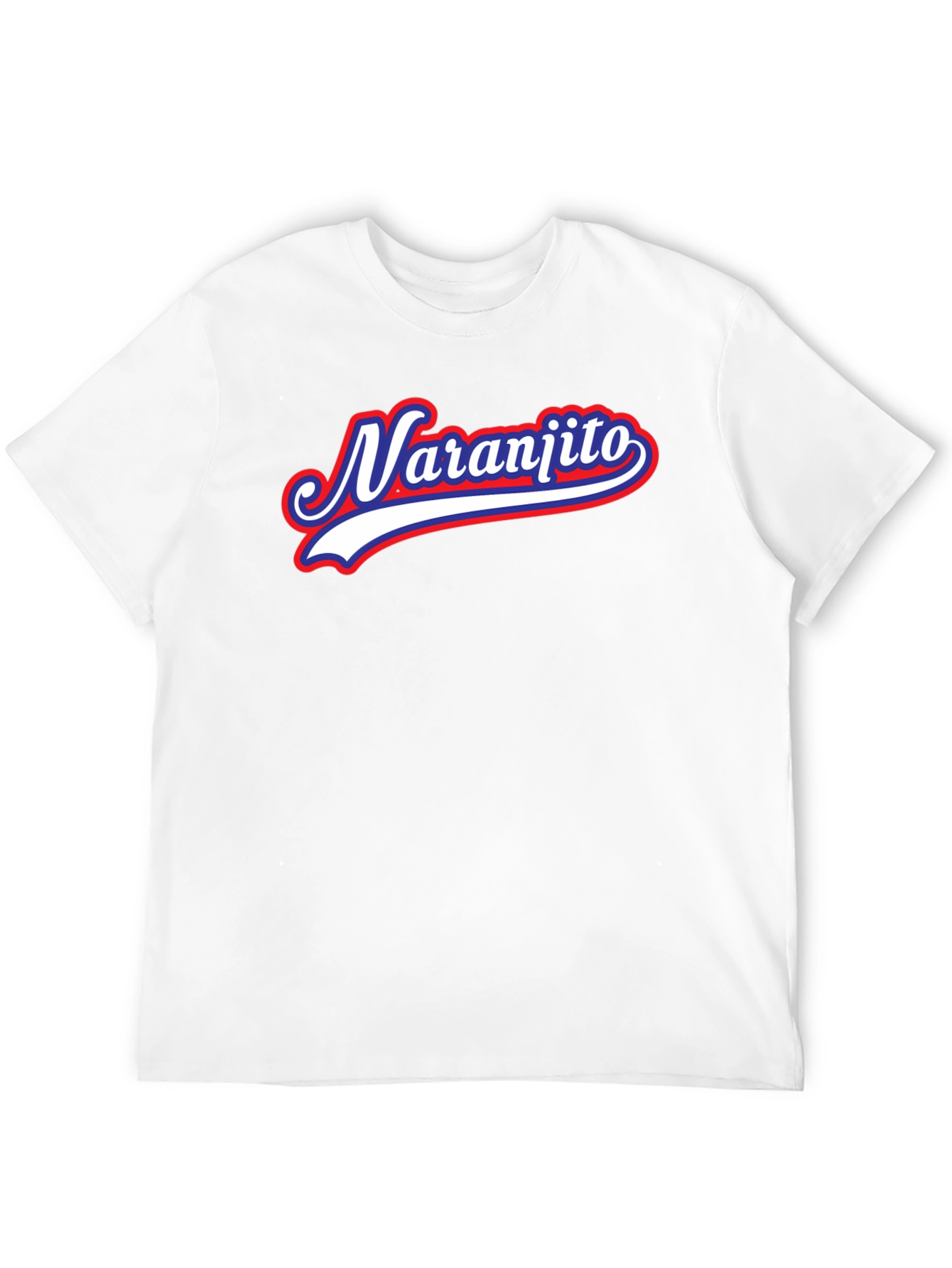 Naranjito Graphic Tee - Retro Style Black T-Shirt