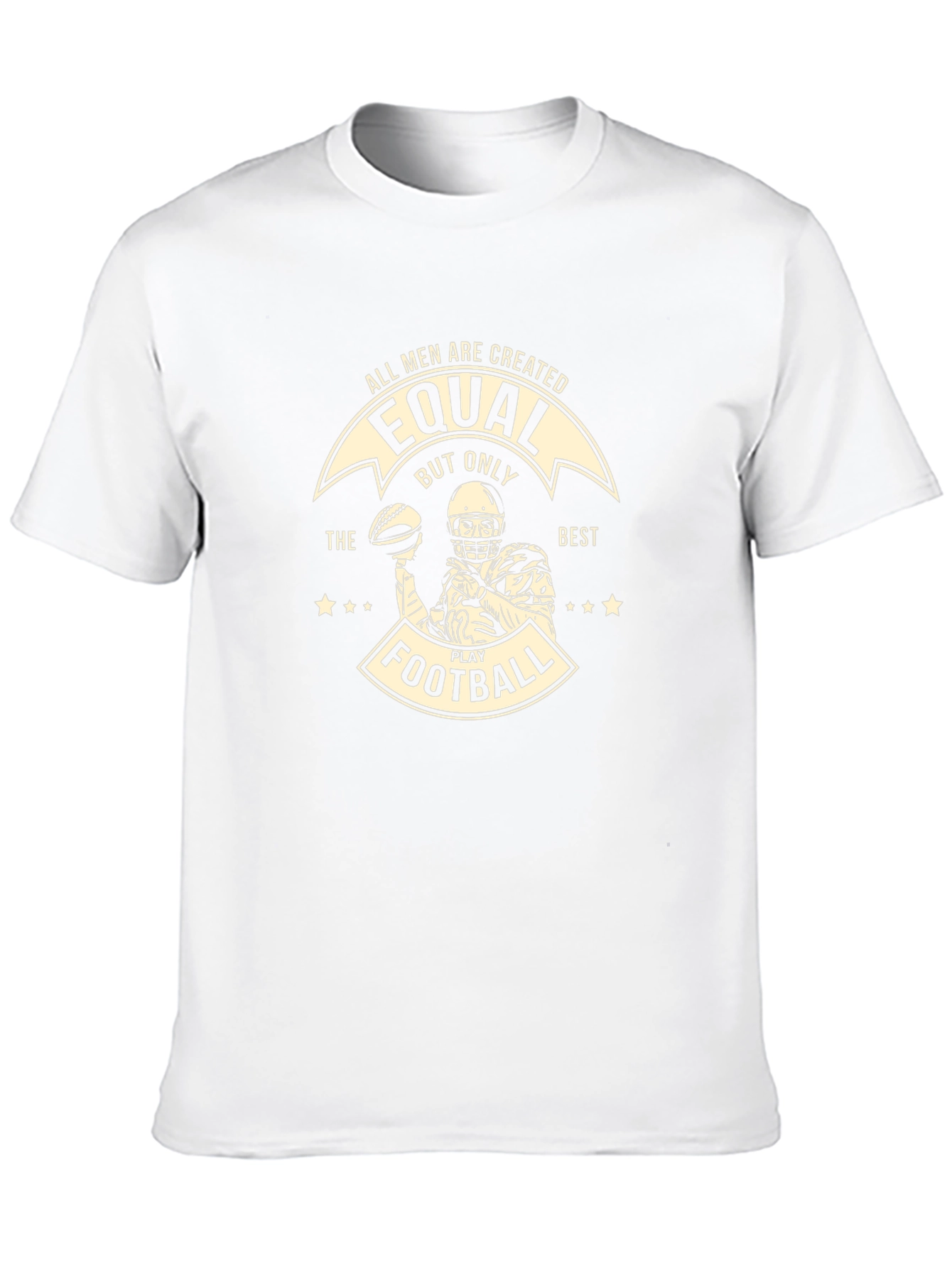 Equal Football Player Graphic T-Shirt