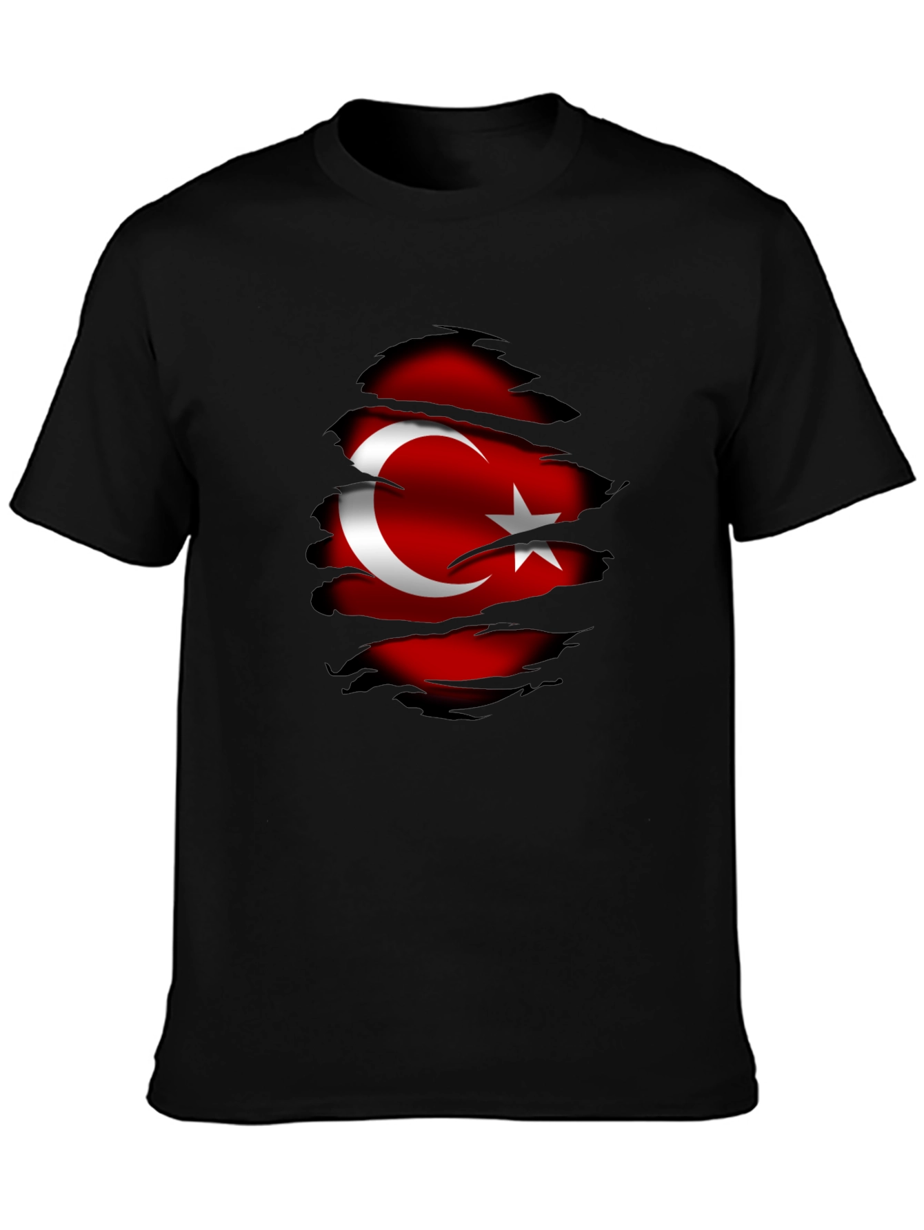 Turkey Flag Graphic Tee - Patriotic Style