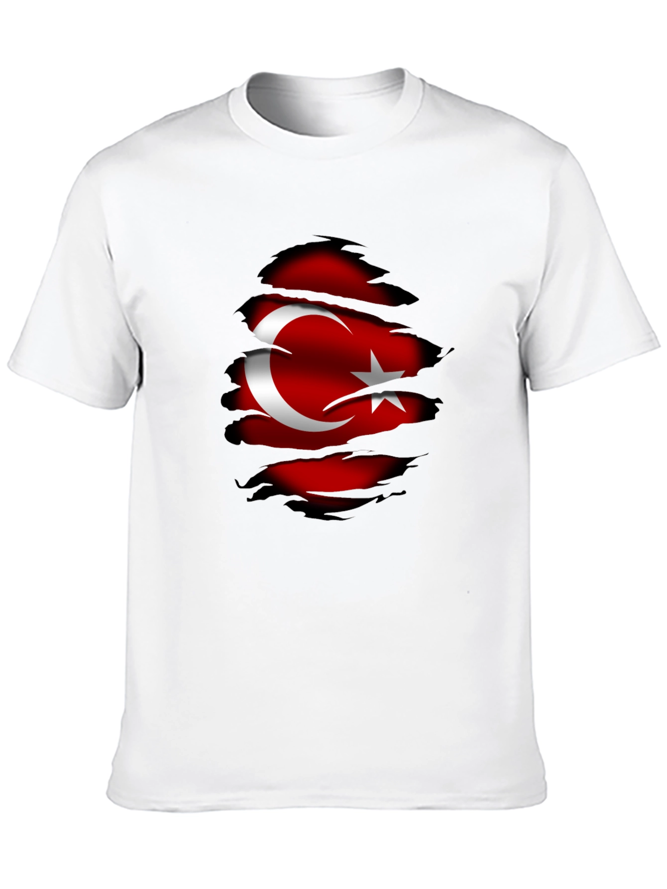 Turkey Flag Graphic Tee - Patriotic Style