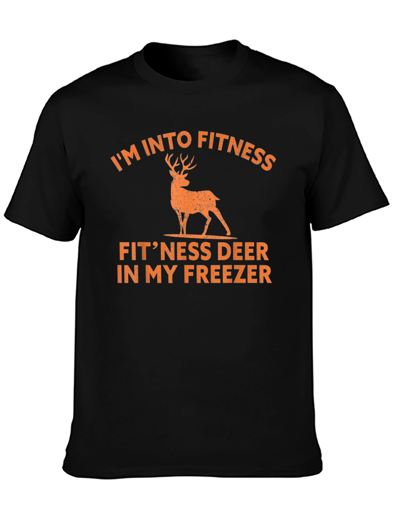 Funny Hunting Shirt: Fitness Deer Freezer Tee