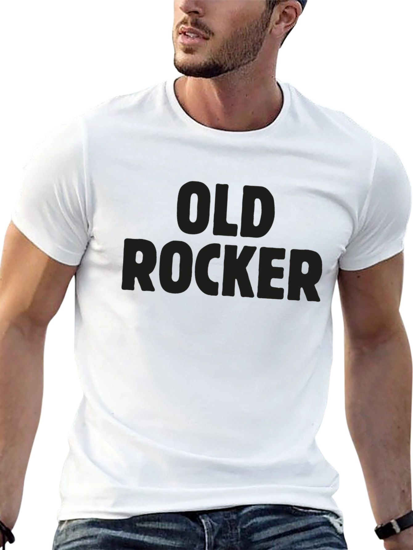 Old Rocker Black T-Shirt