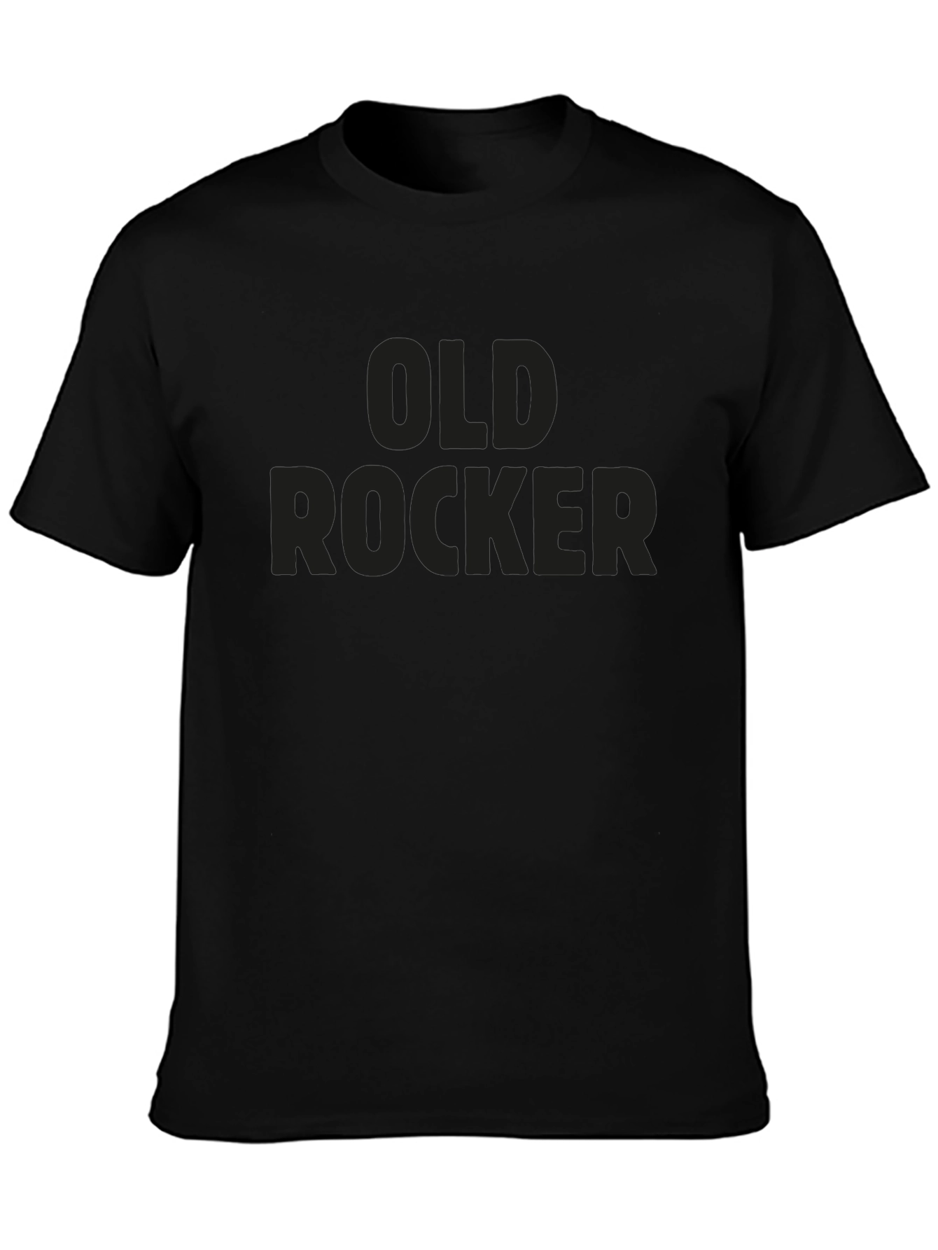 Old Rocker Black T-Shirt