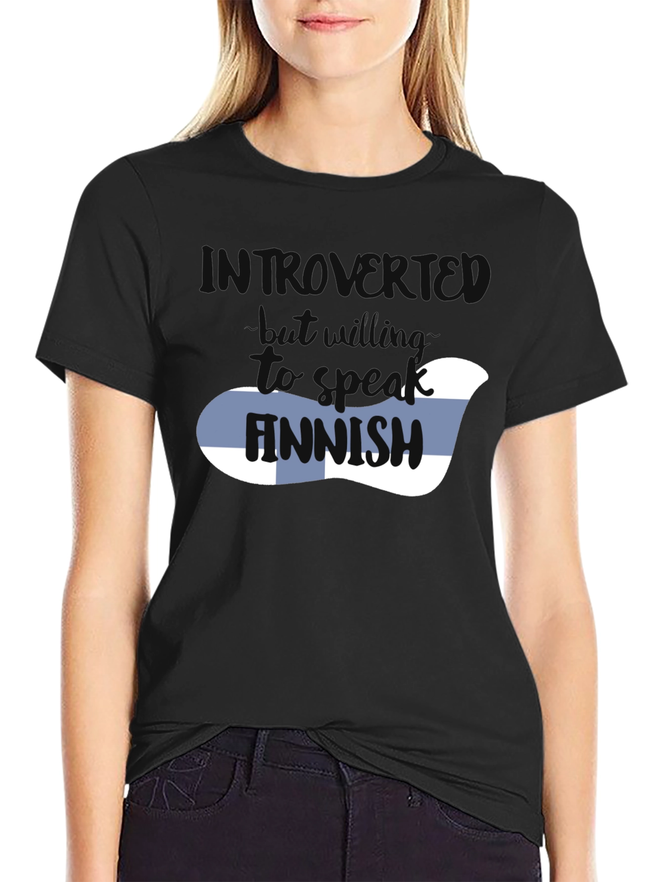 Introvert Finnish T-Shirt - Funny Graphic Tee