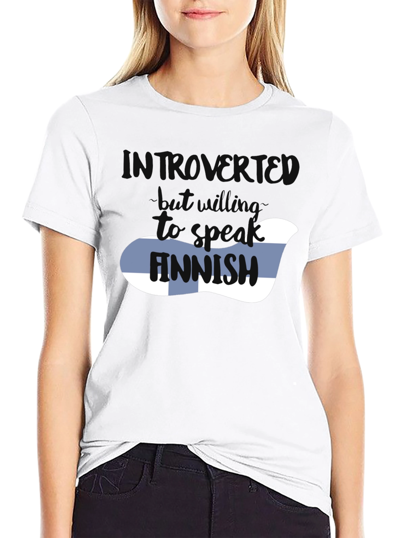 Introvert Finnish T-Shirt - Funny Graphic Tee