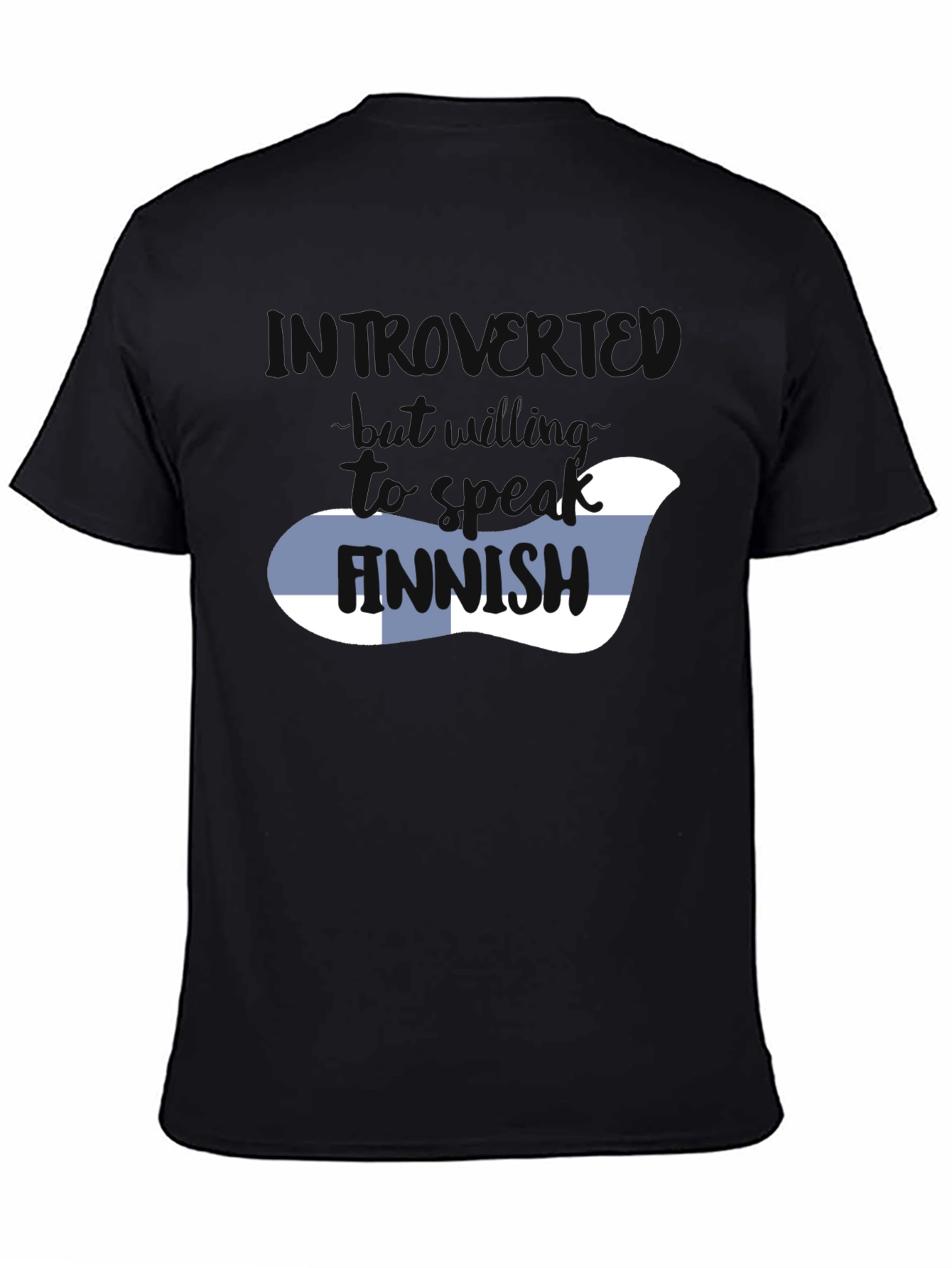 Introvert Finnish T-Shirt - Funny Graphic Tee