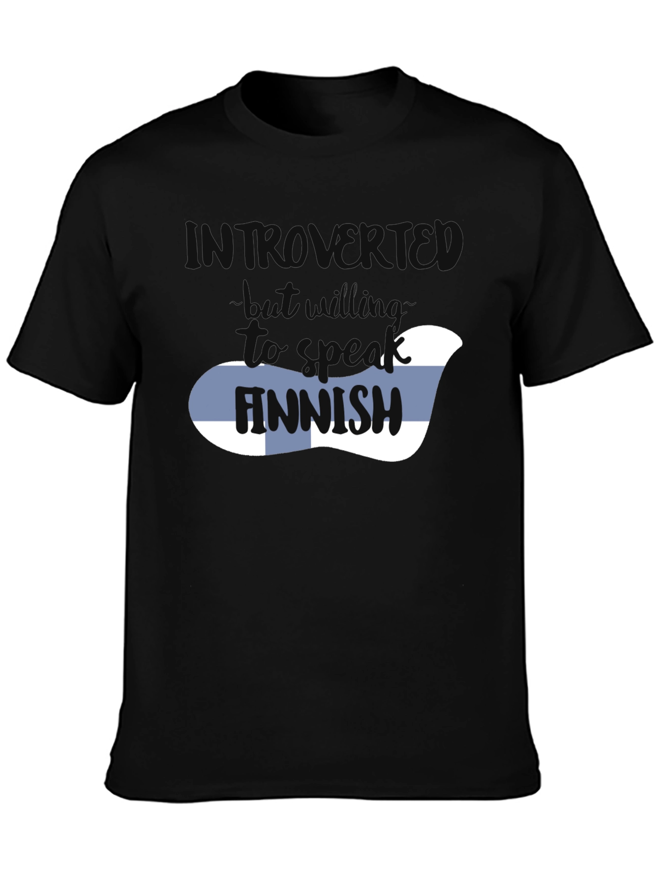 Introvert Finnish T-Shirt - Funny Graphic Tee