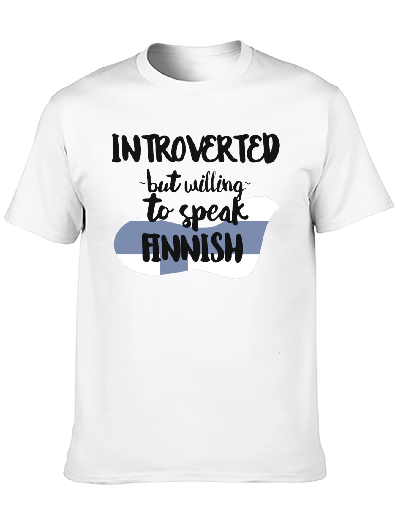 Introvert Finnish T-Shirt - Funny Graphic Tee