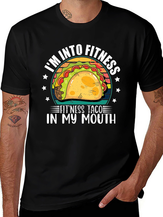 Fitness Taco Funny T-Shirt