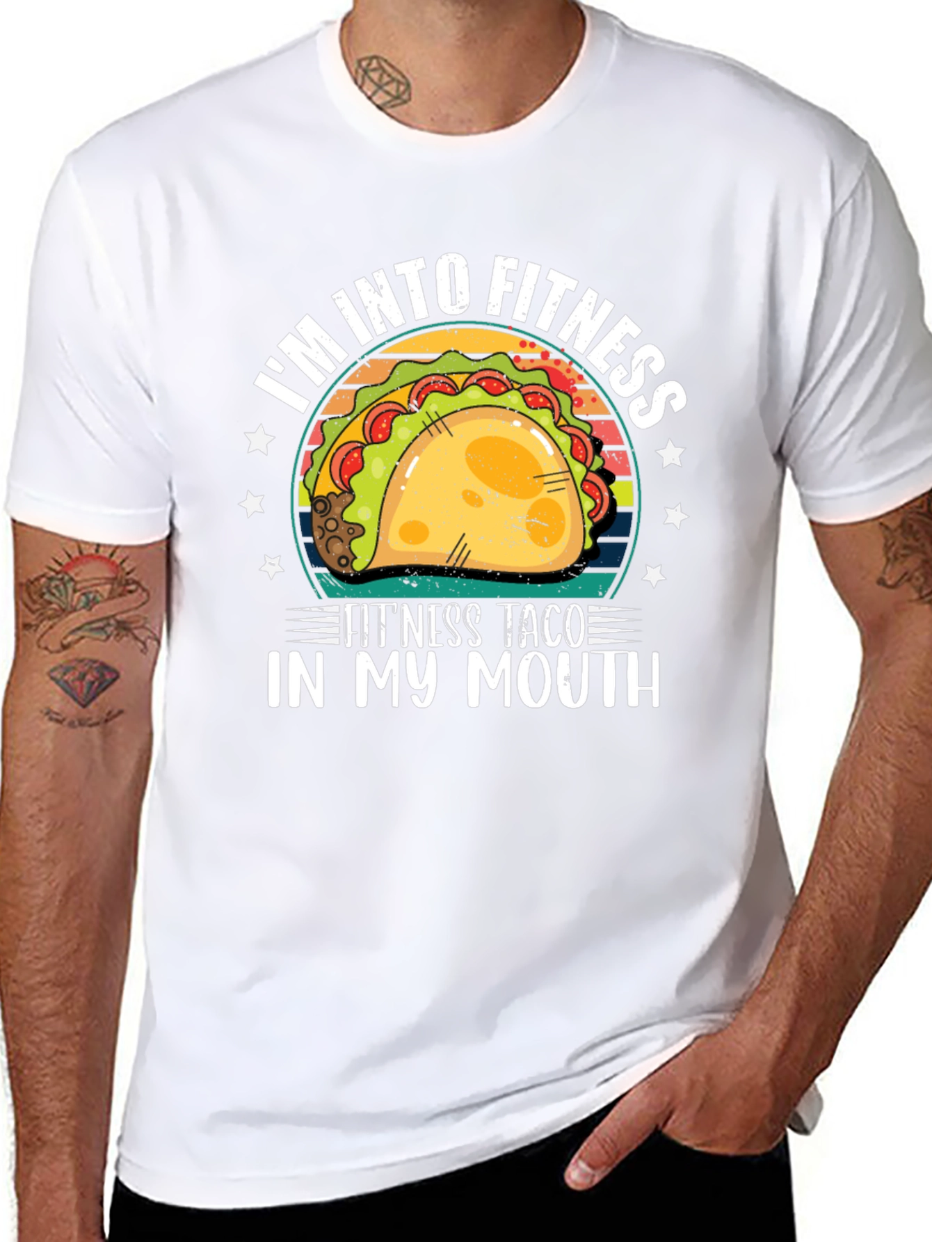 Fitness Taco Funny T-Shirt
