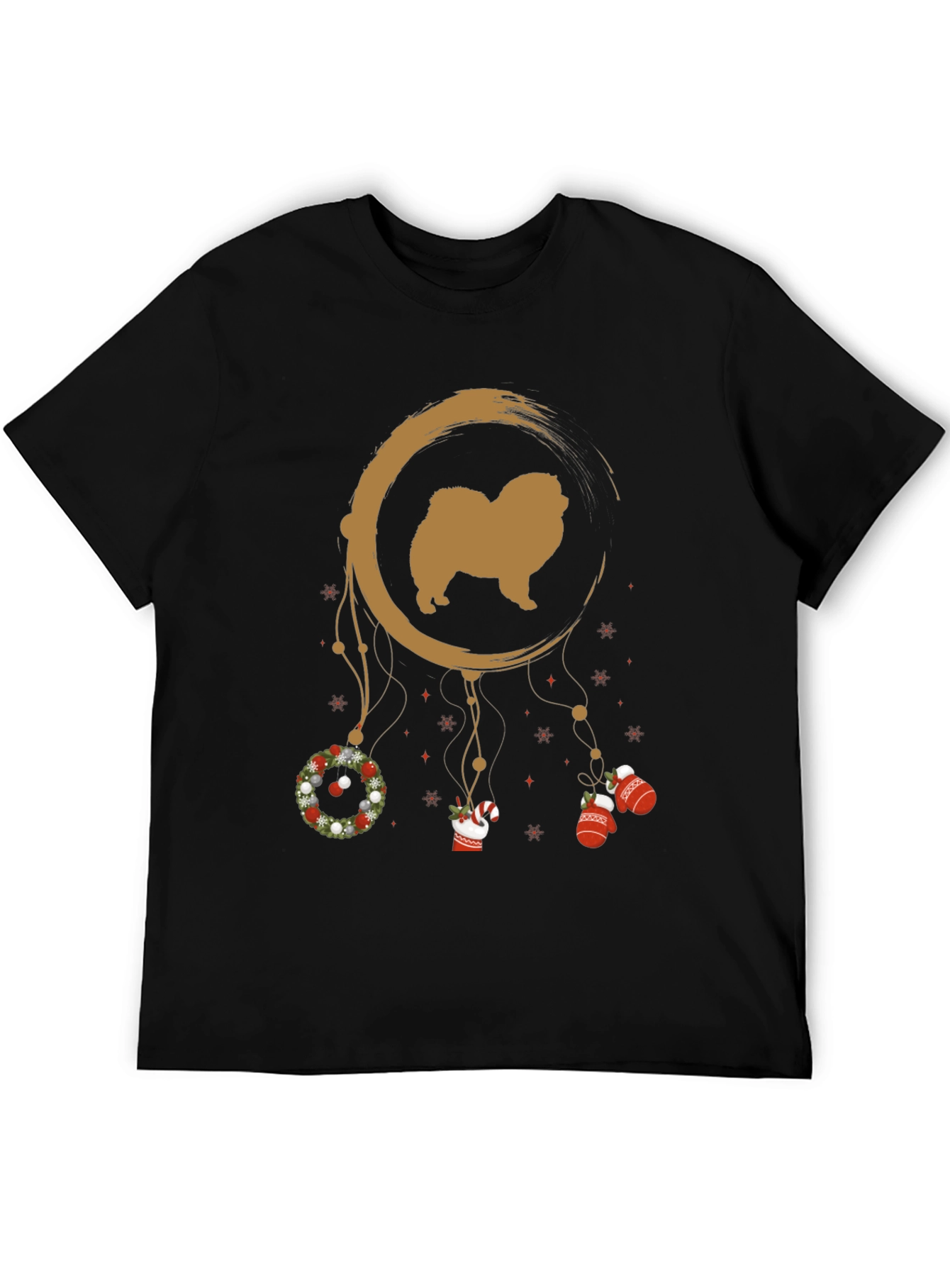 Dog Christmas Dreamcatcher Graphic Tee