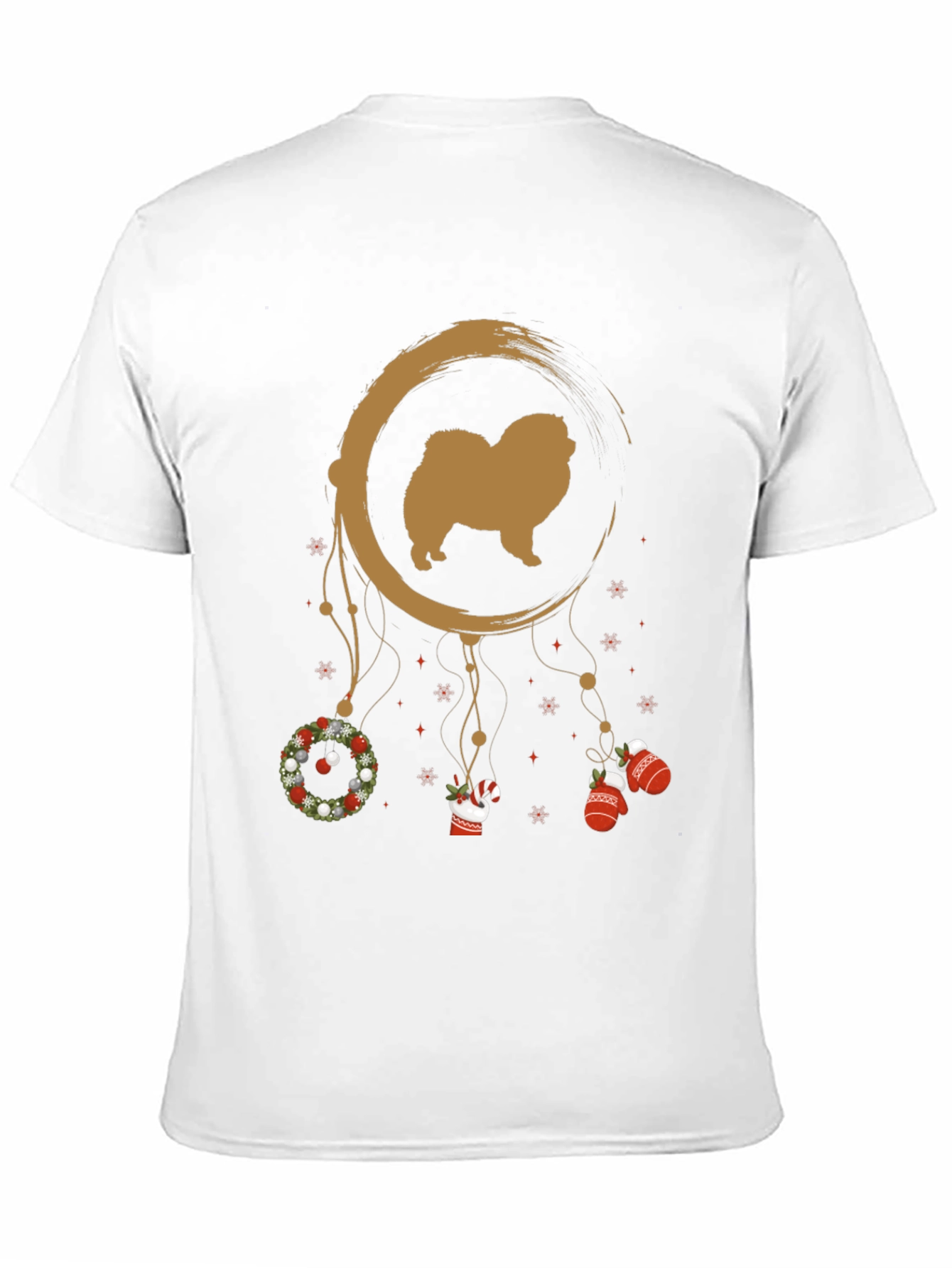 Dog Christmas Dreamcatcher Graphic Tee