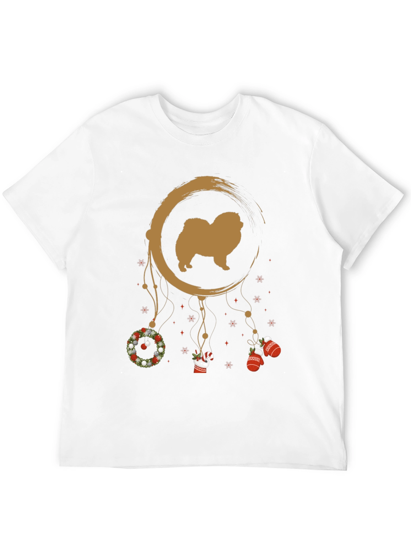 Dog Christmas Dreamcatcher Graphic Tee