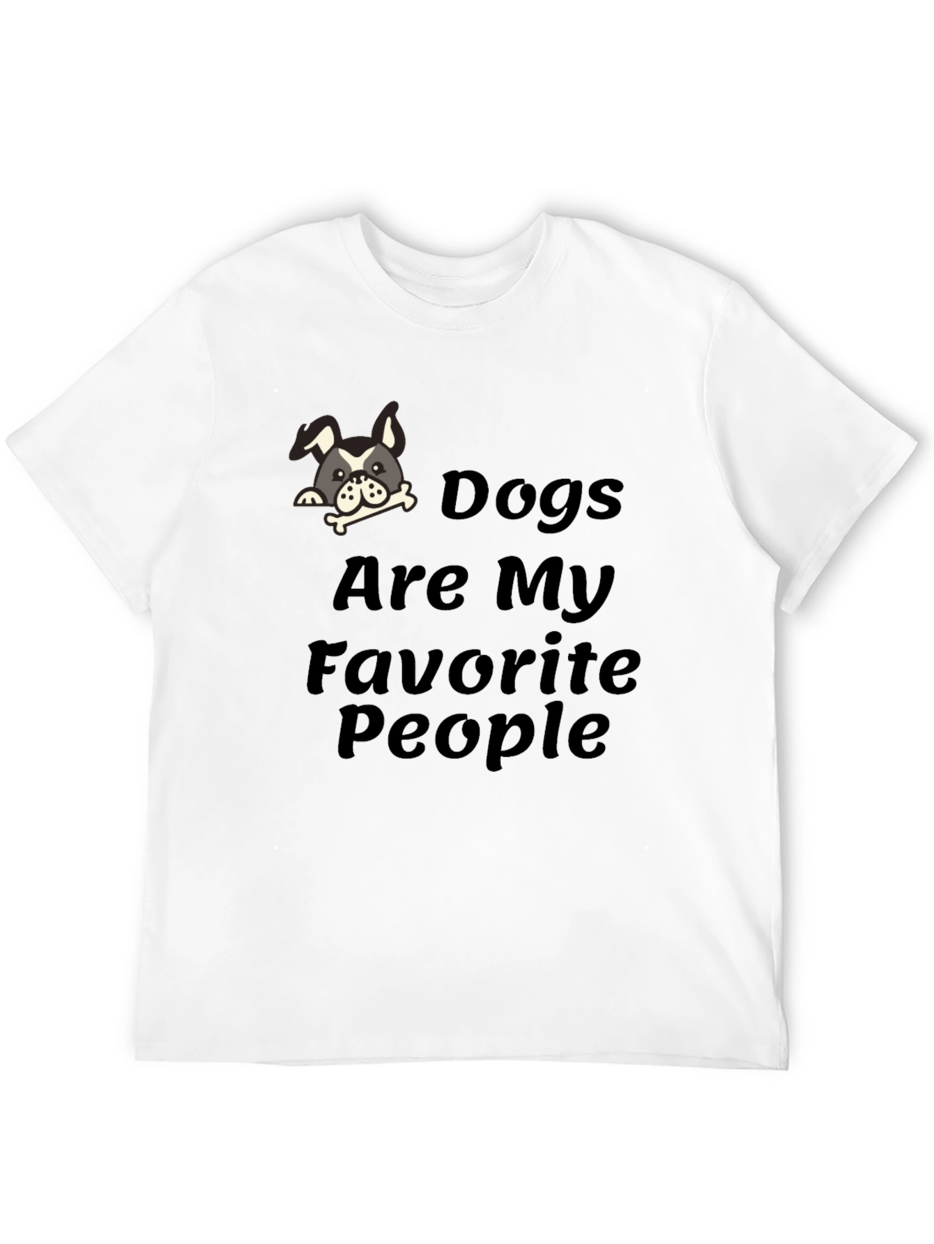 Dogs Are My Favorite People Graphic Tee