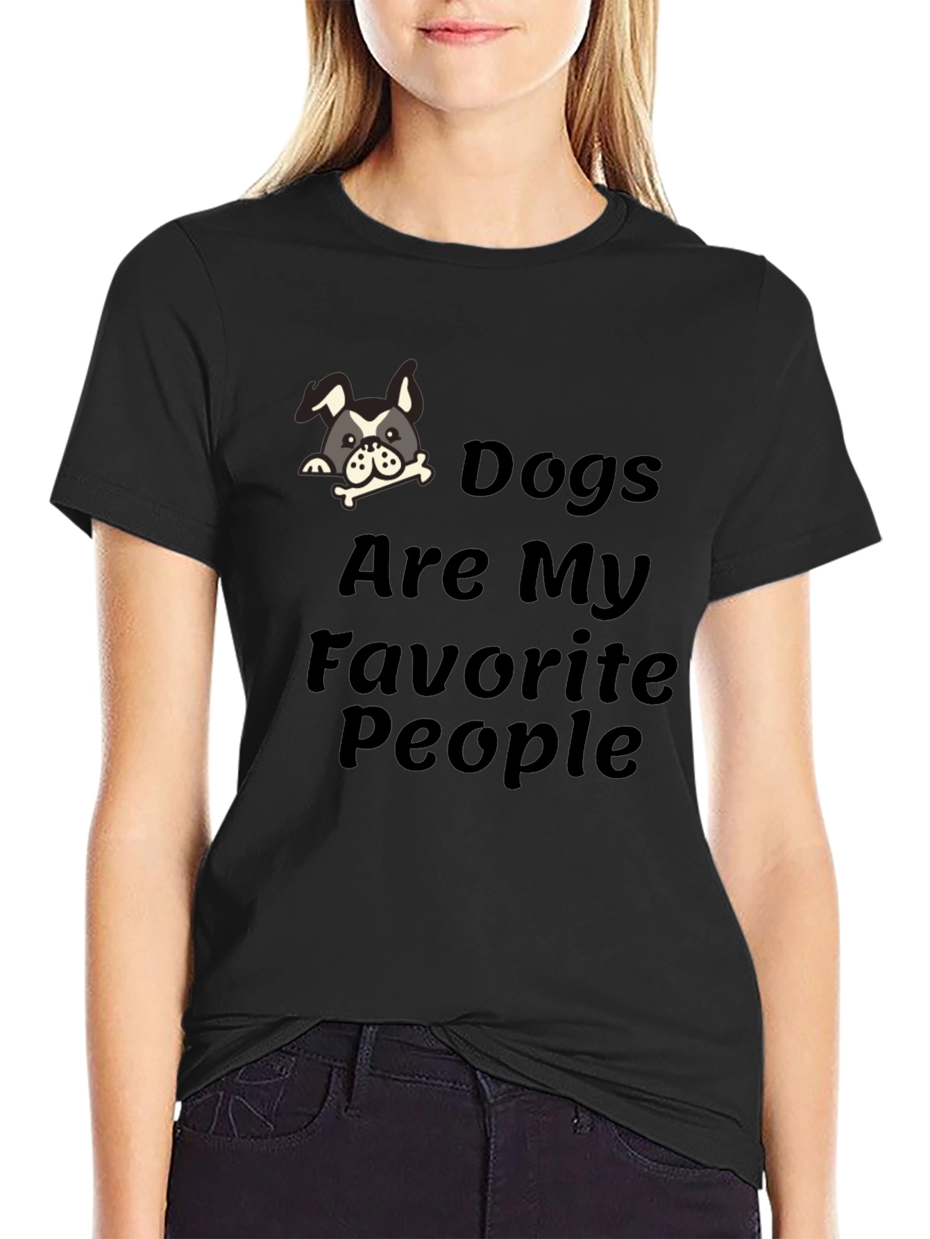 Dogs Are My Favorite People Graphic Tee