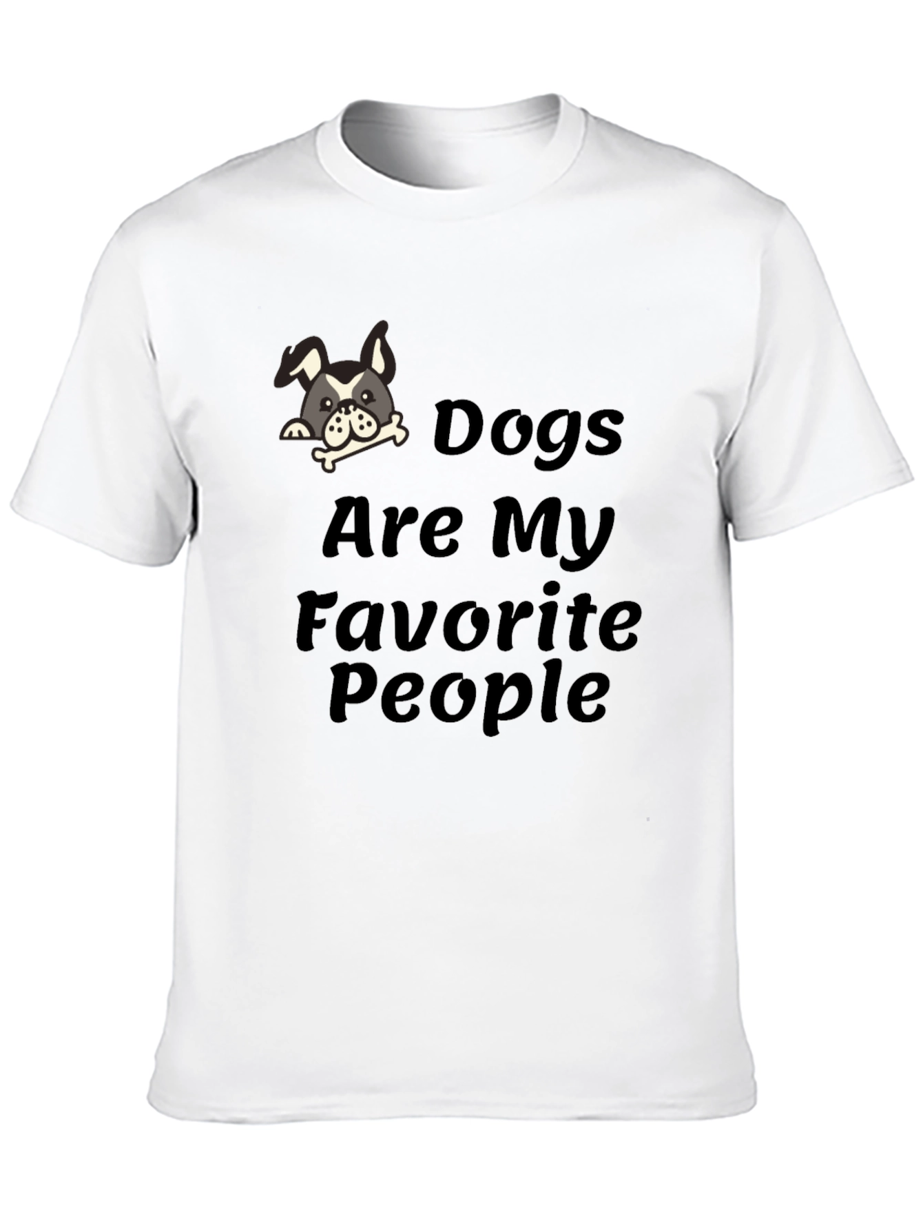 Dogs Are My Favorite People Graphic Tee