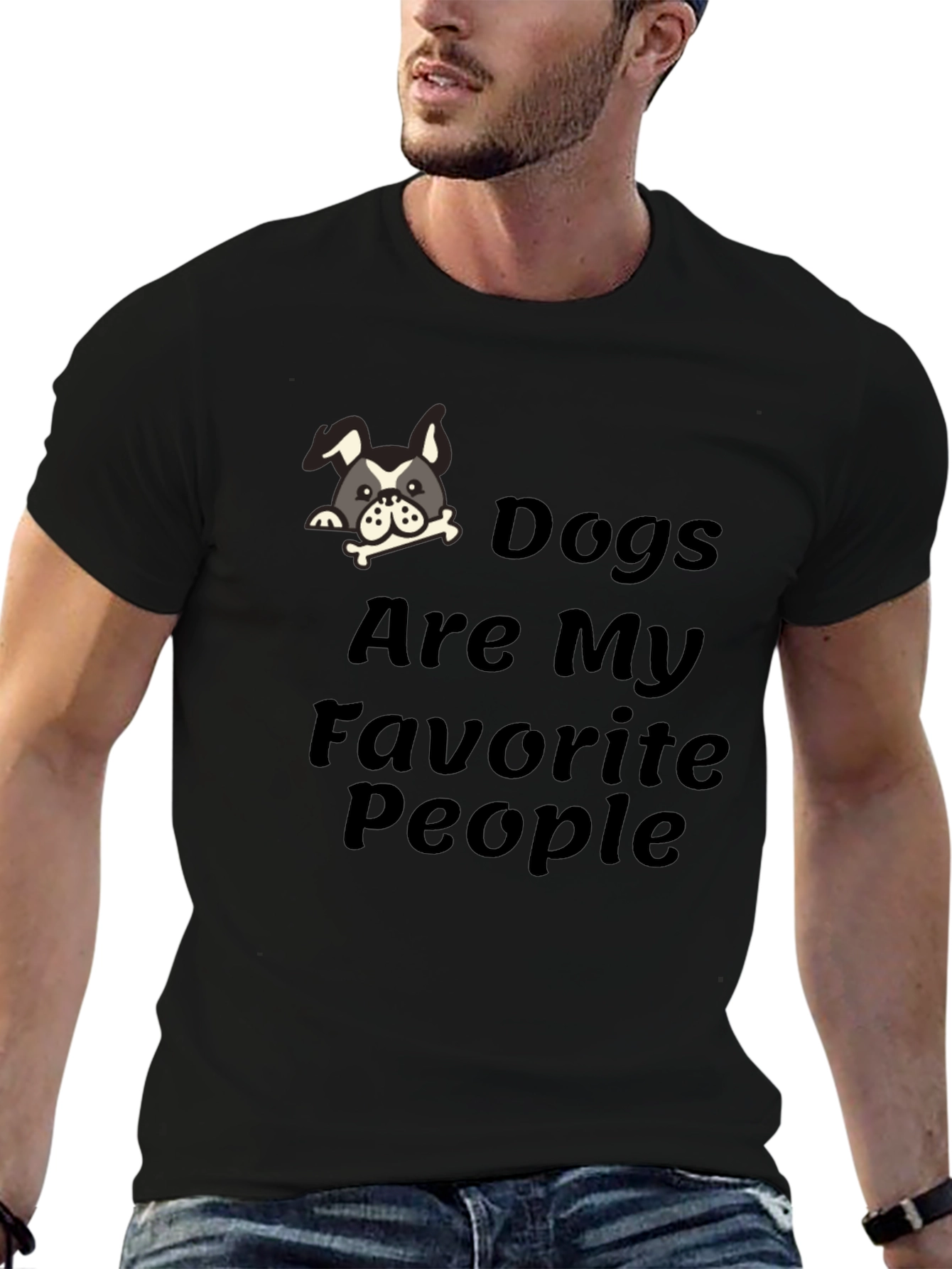 Dogs Are My Favorite People Graphic Tee