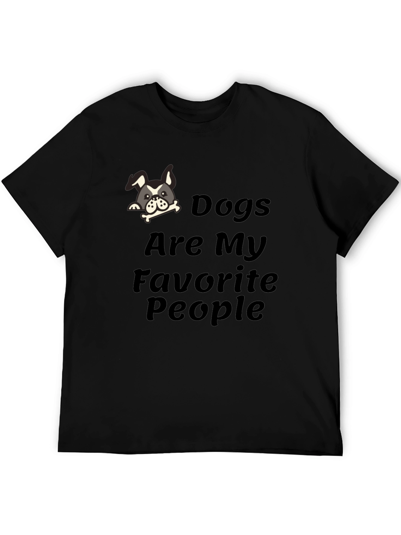 Dogs Are My Favorite People Graphic Tee