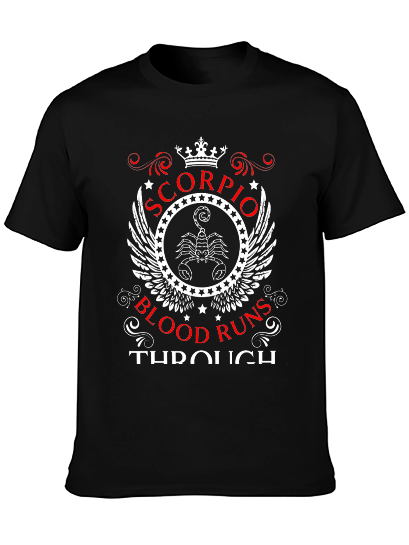 Scorpio Blood Runs Through T-Shirt