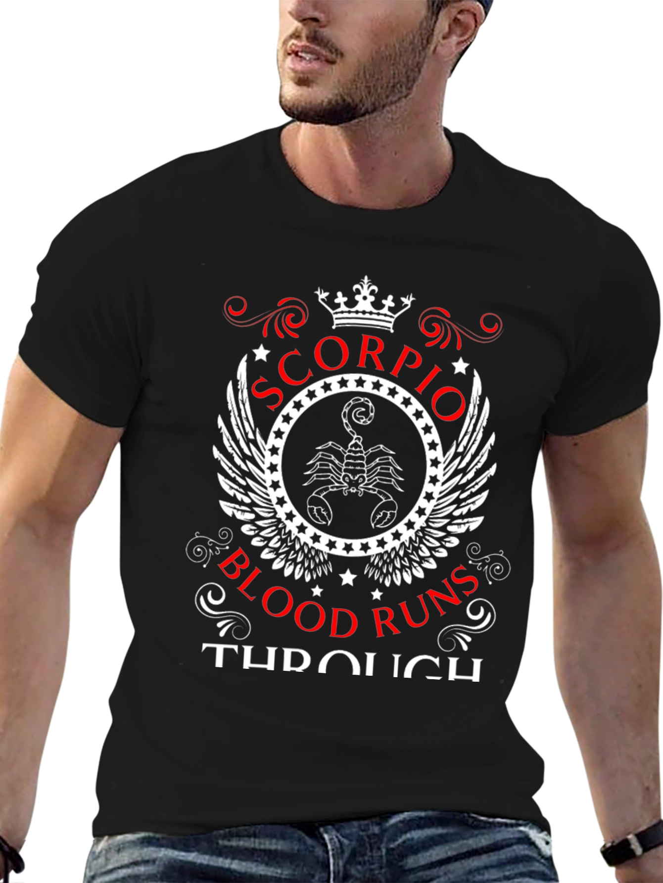 Scorpio Blood Runs Through T-Shirt